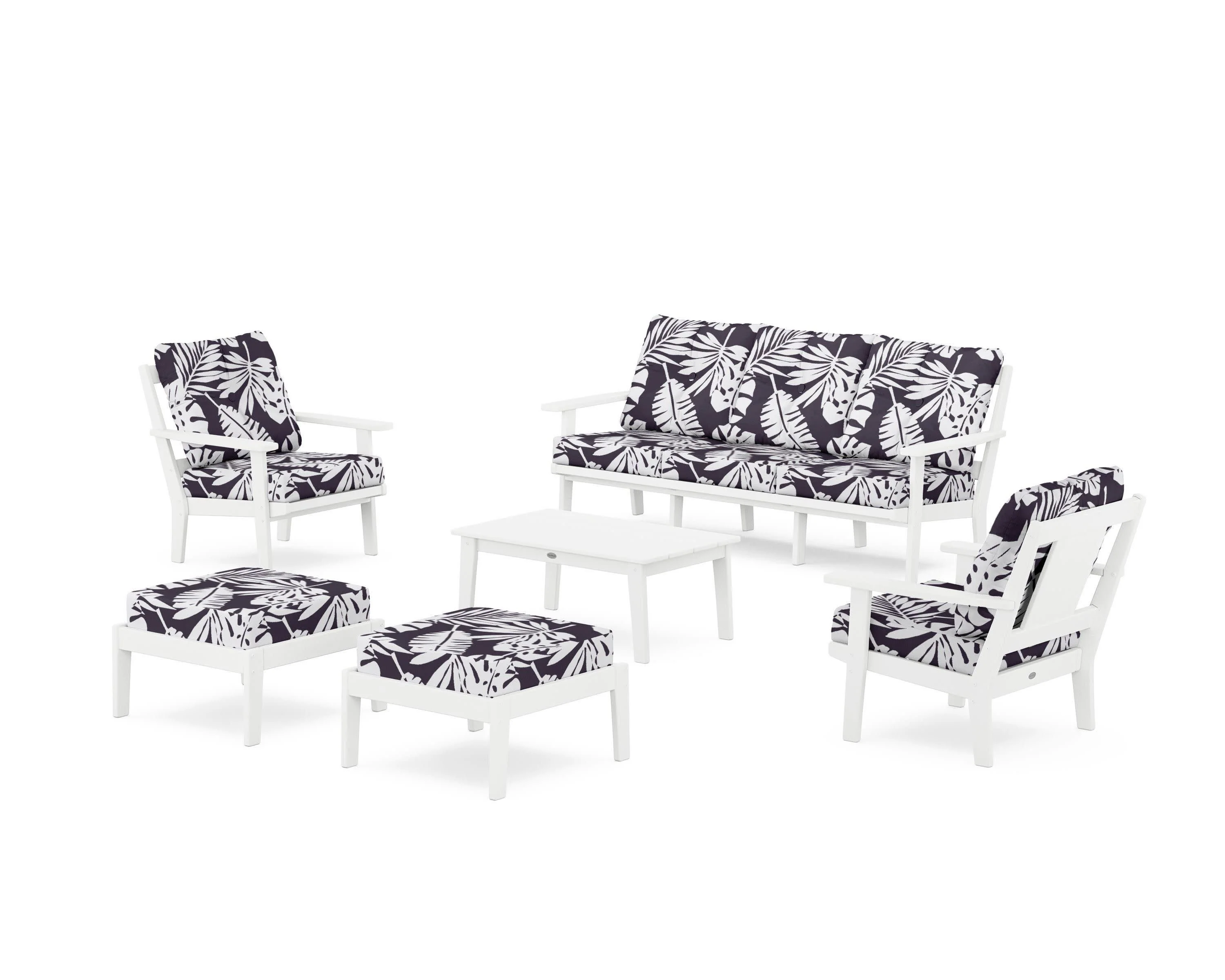 Prairie 6-Piece Lounge Sofa Set - Image 161