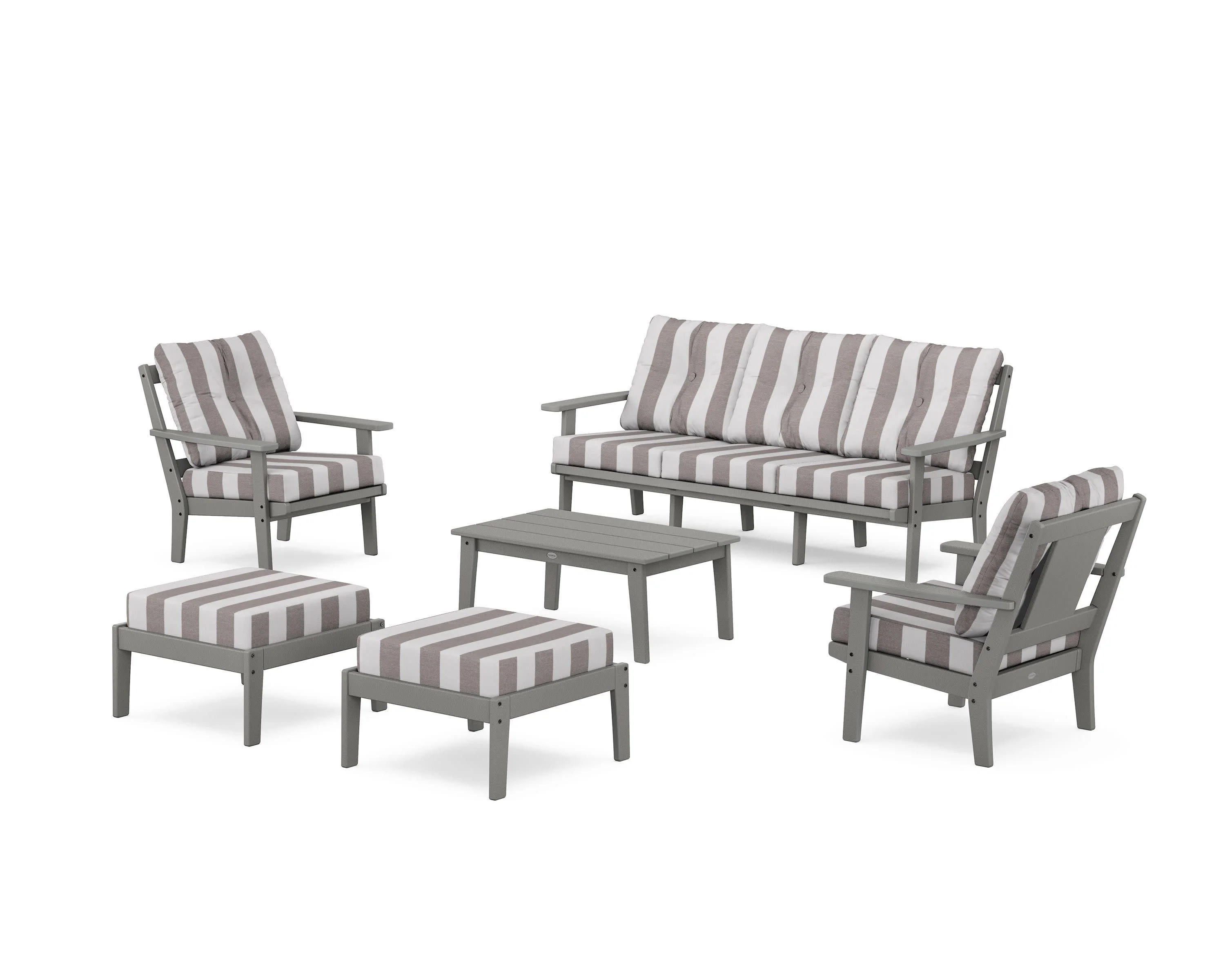 Prairie 6-Piece Lounge Sofa Set - Image 17