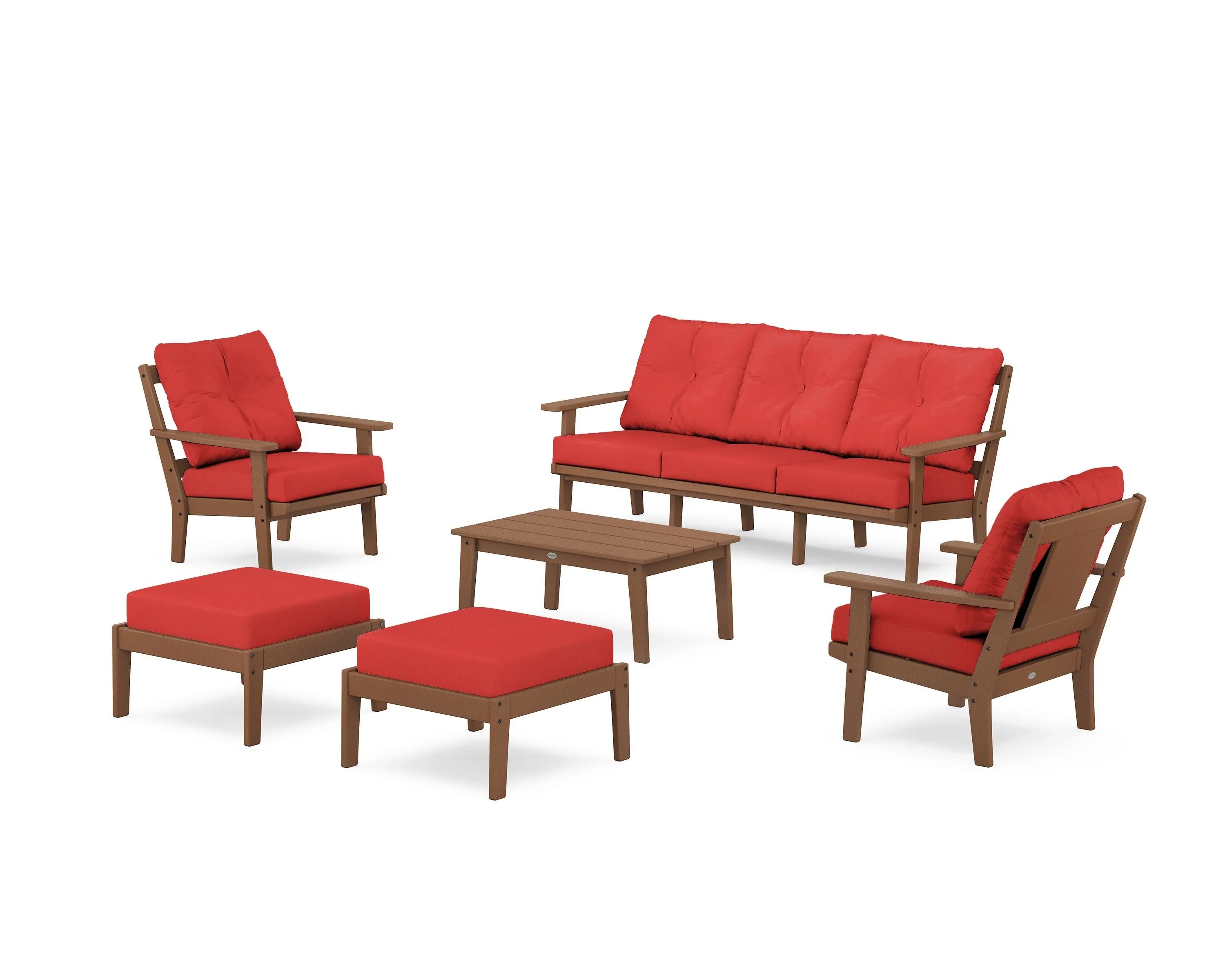 Prairie 6-Piece Lounge Sofa Set - Image 173