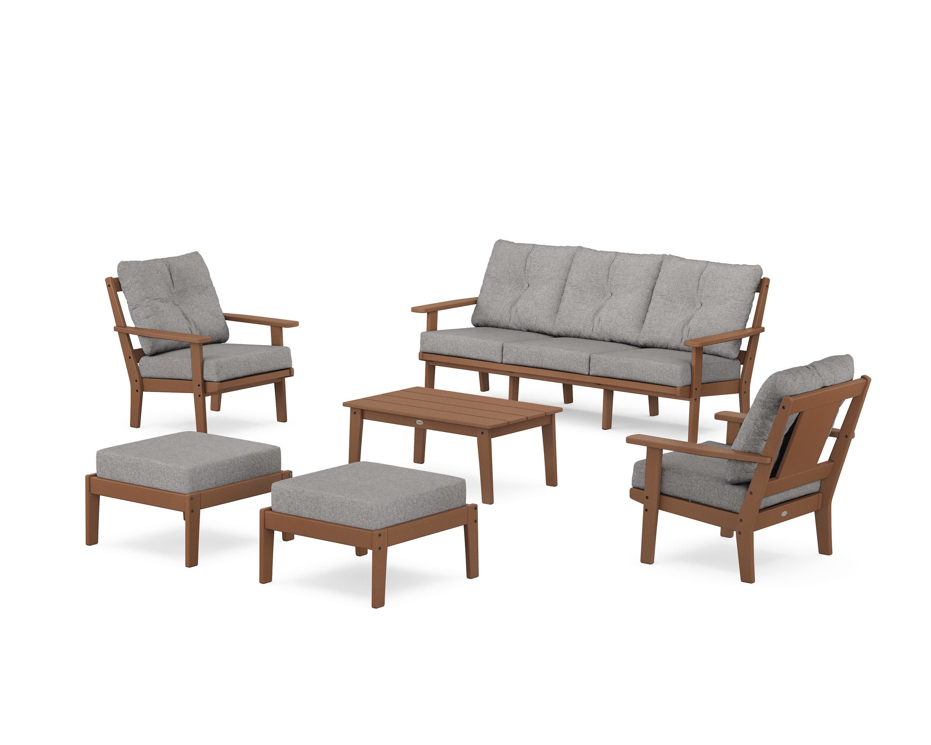 Prairie 6-Piece Lounge Sofa Set - Image 191