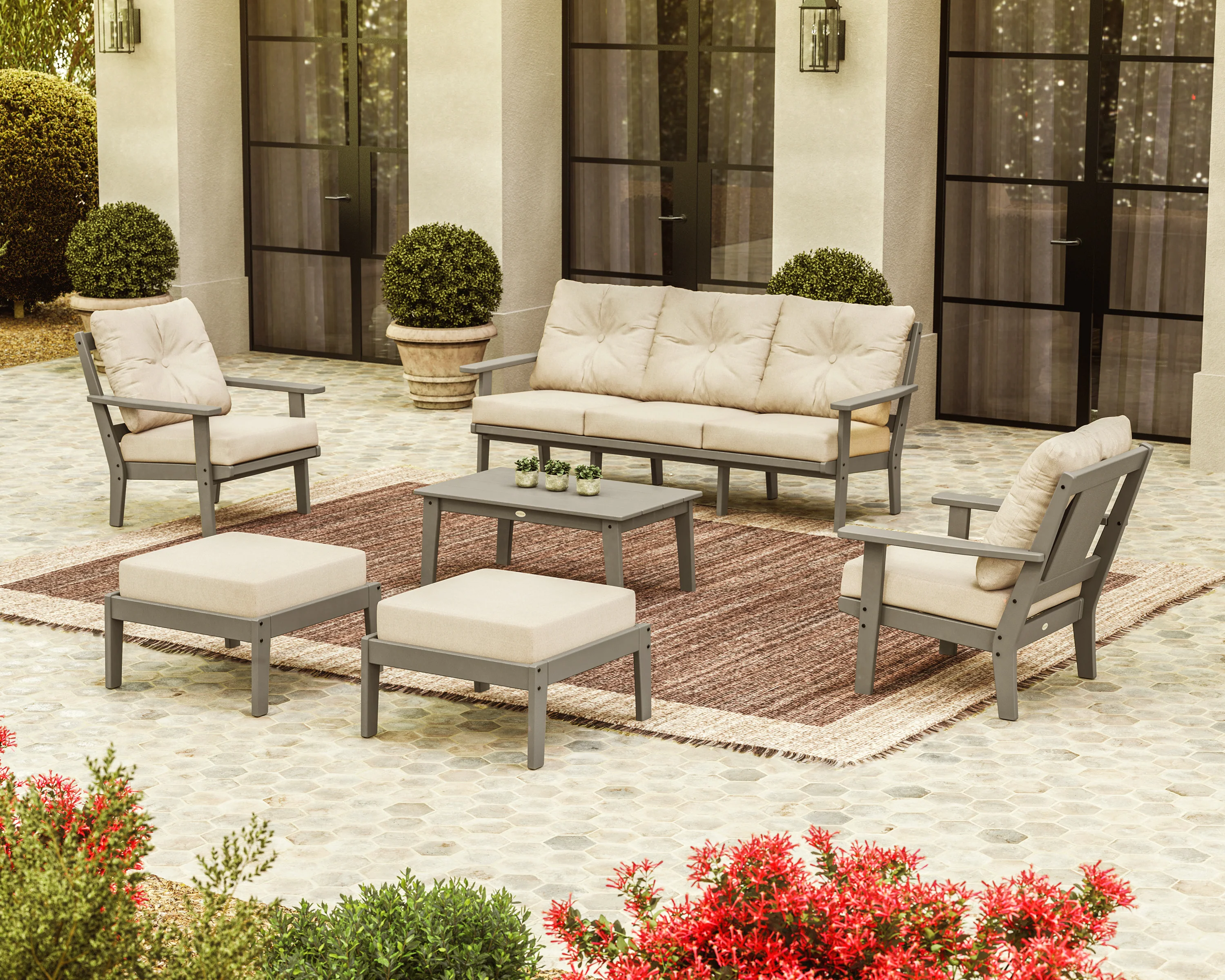 Prairie 6-Piece Lounge Sofa Set - Image 2