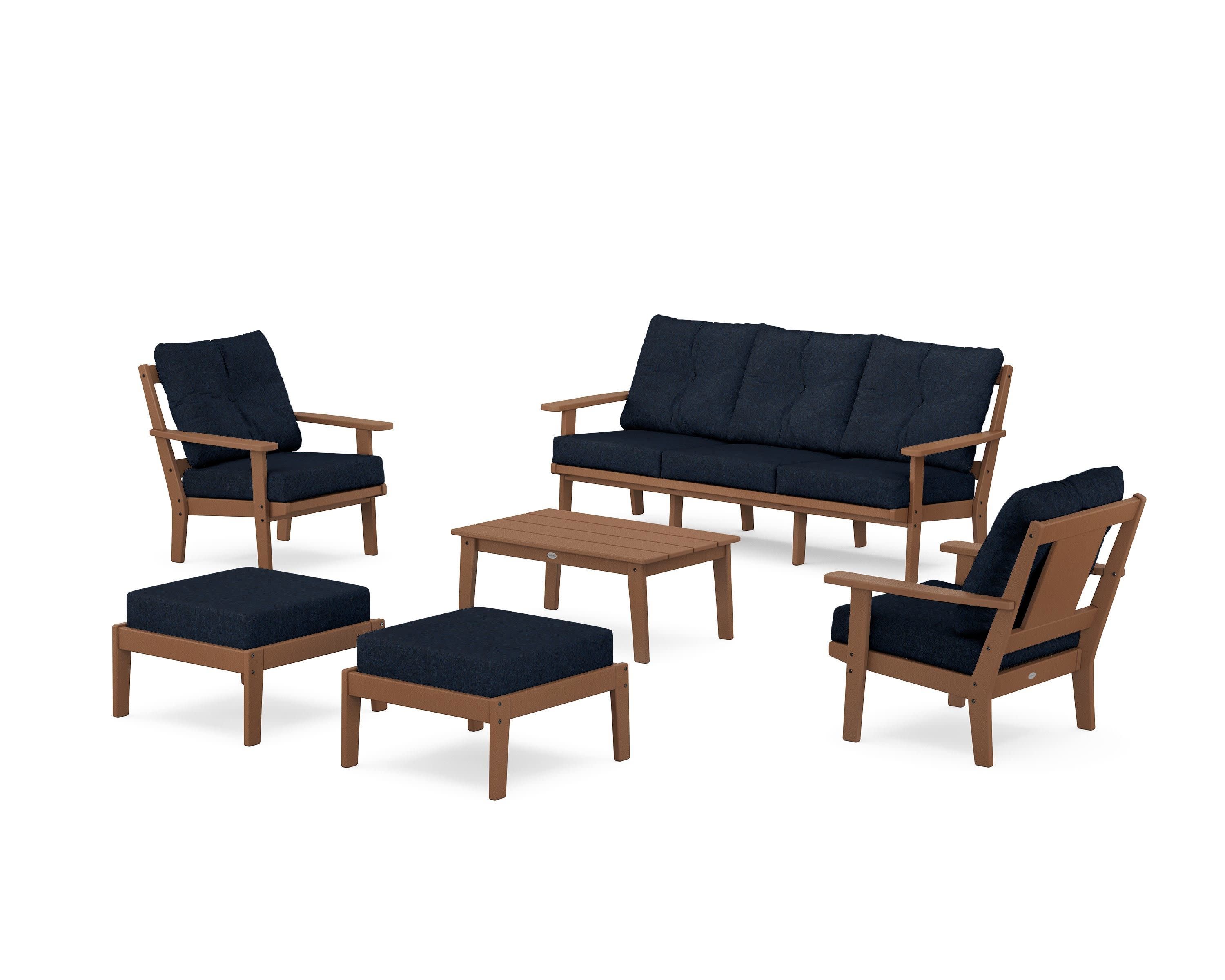 Prairie 6-Piece Lounge Sofa Set - Image 20