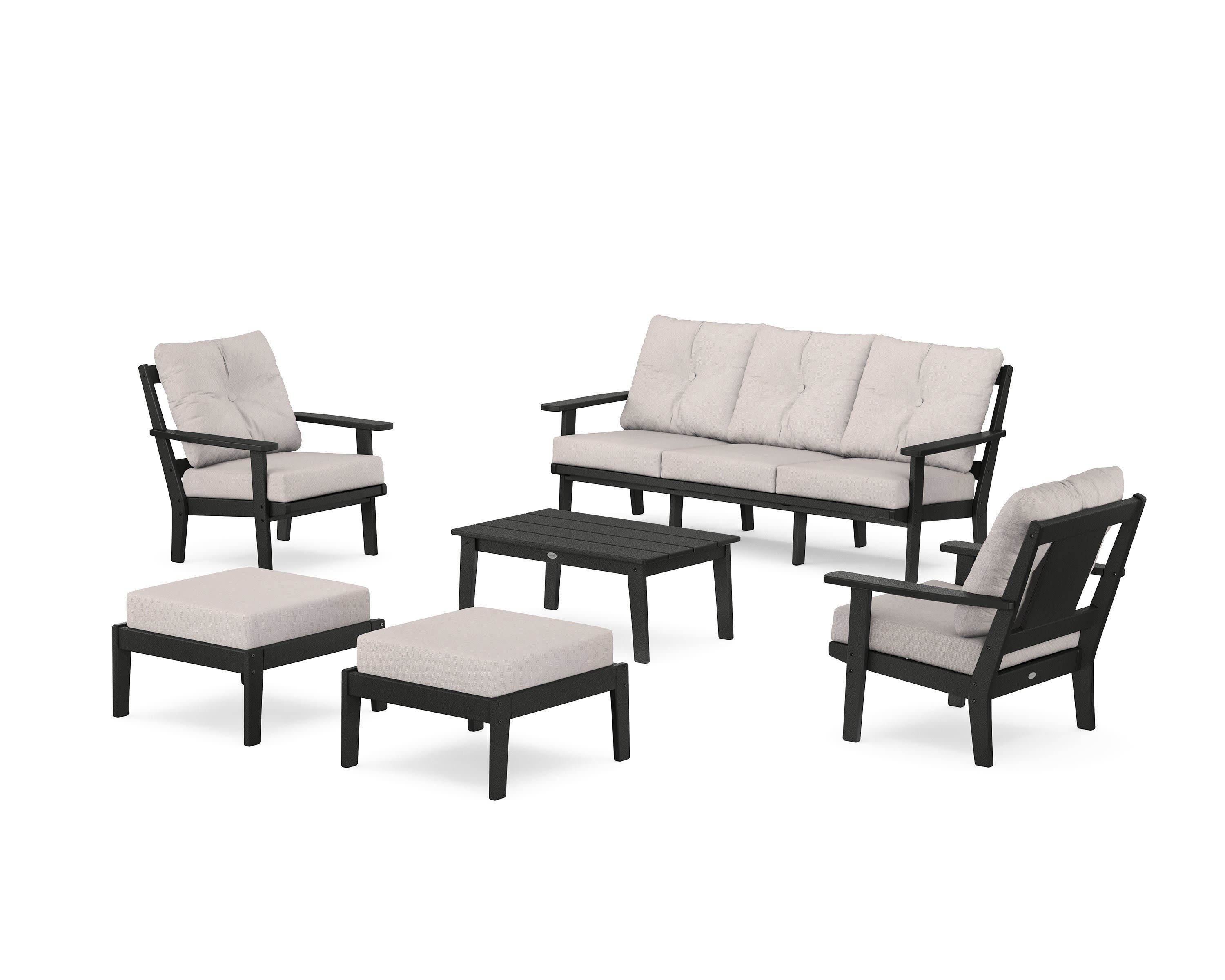 Prairie 6-Piece Lounge Sofa Set - Image 28