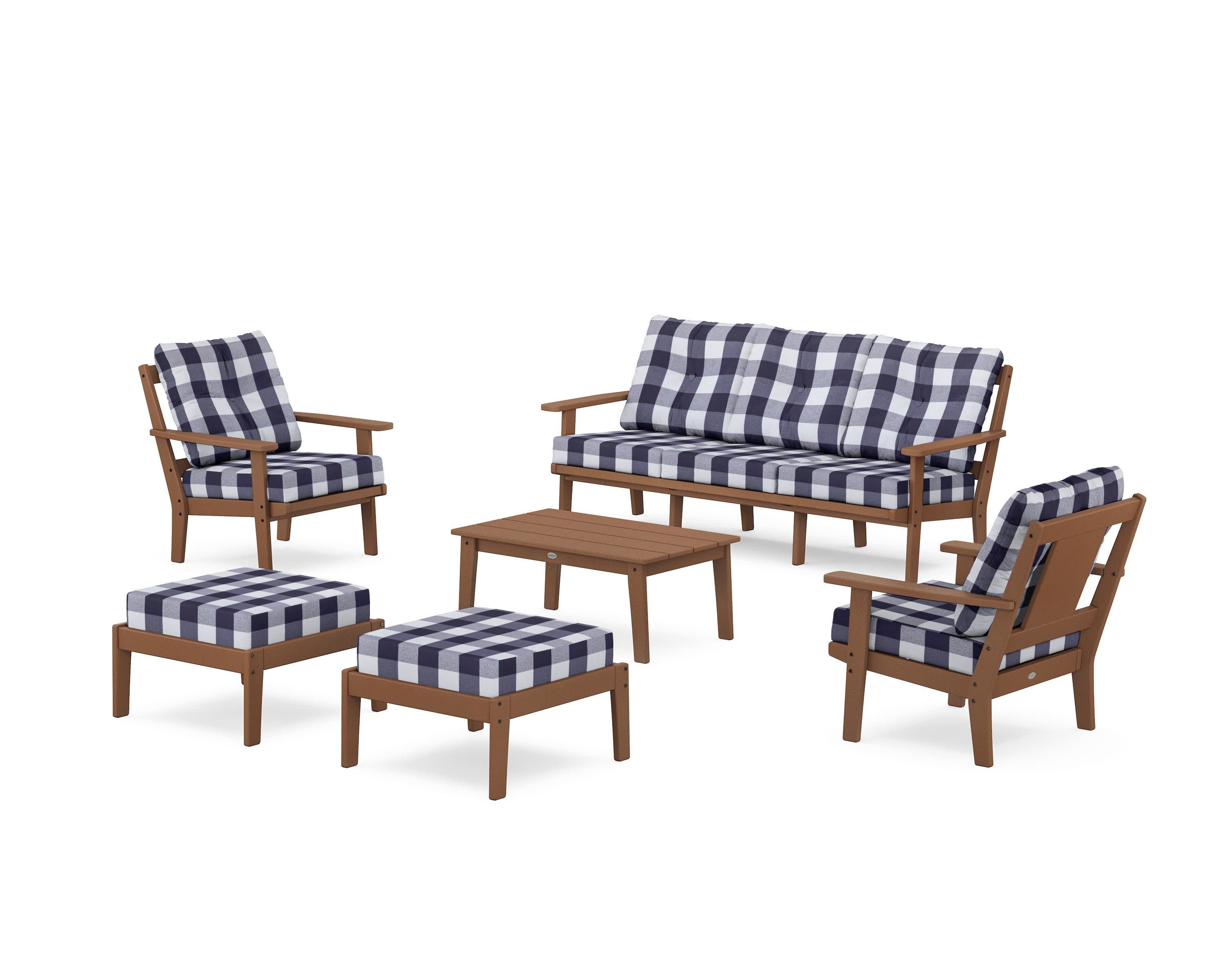 Prairie 6-Piece Lounge Sofa Set - Image 31