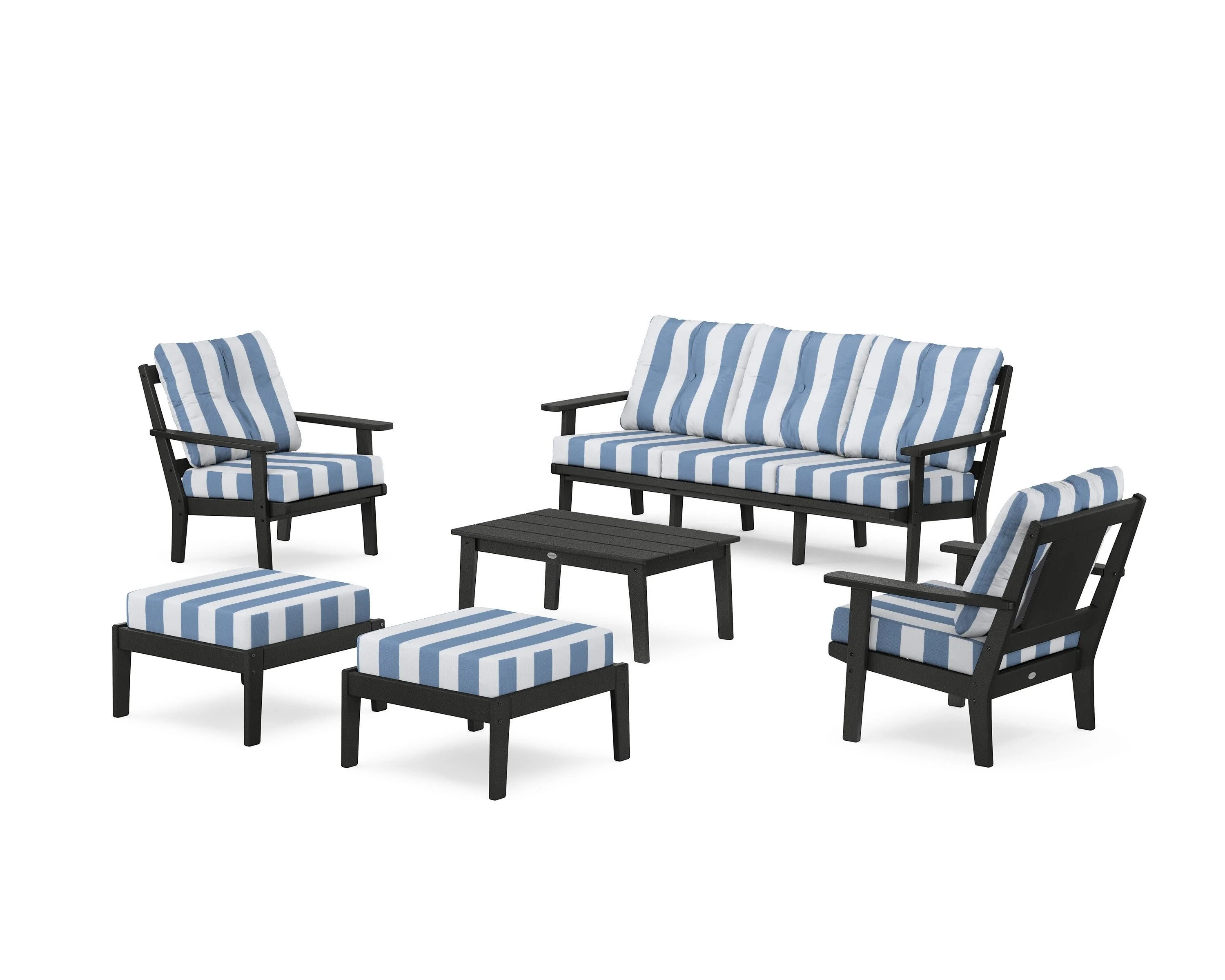 Prairie 6-Piece Lounge Sofa Set - Image 38