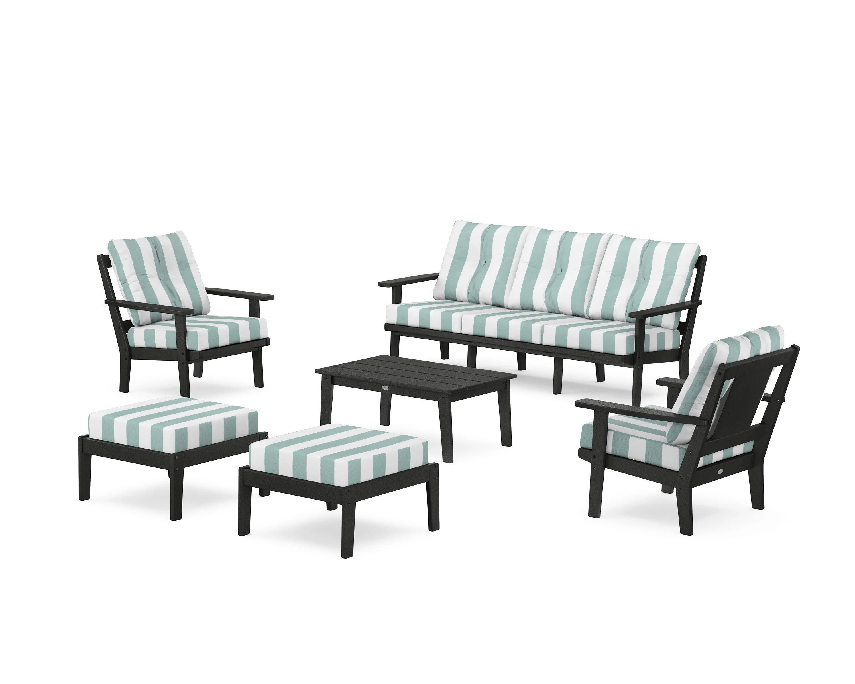 Prairie 6-Piece Lounge Sofa Set - Image 4