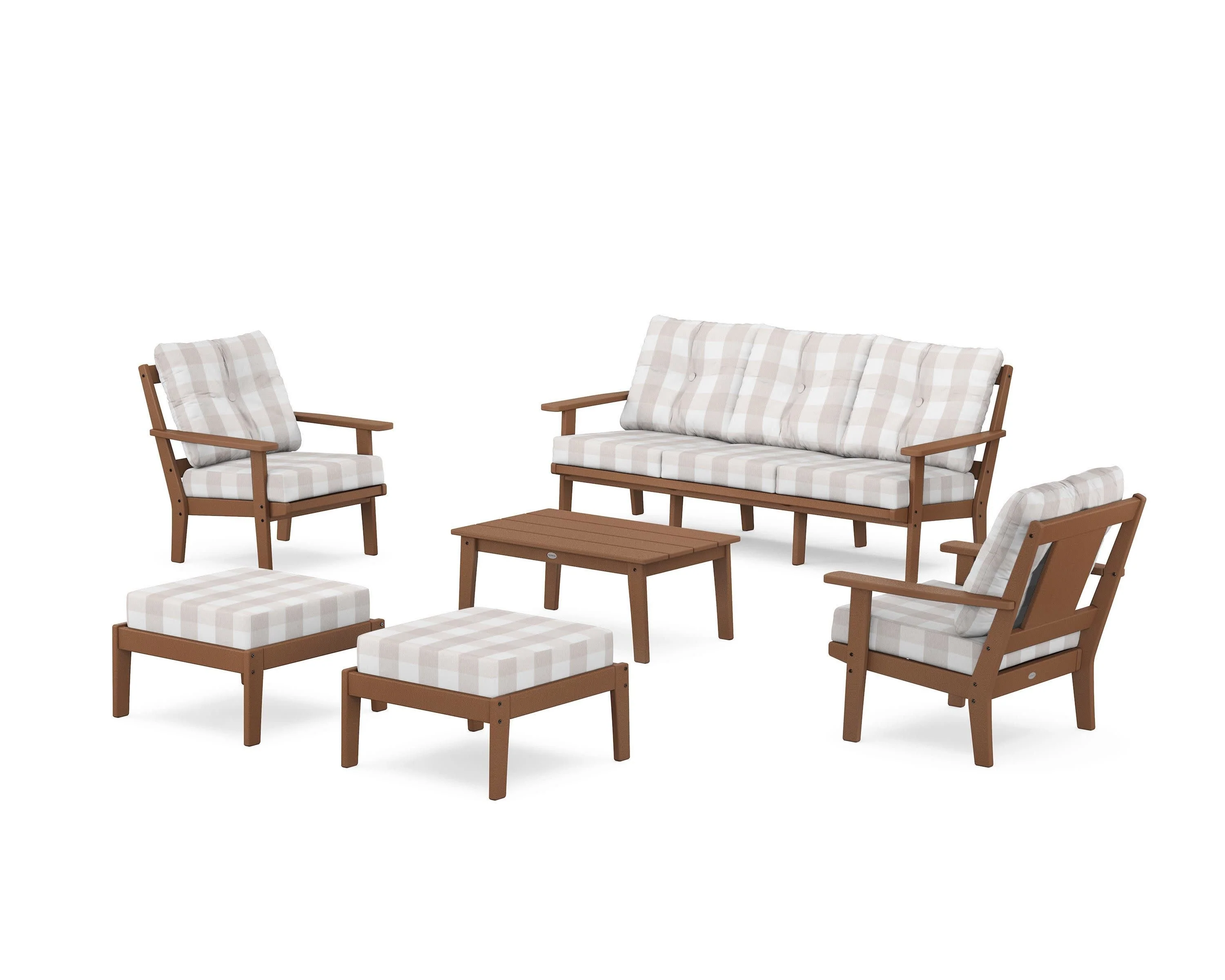 Prairie 6-Piece Lounge Sofa Set - Image 43