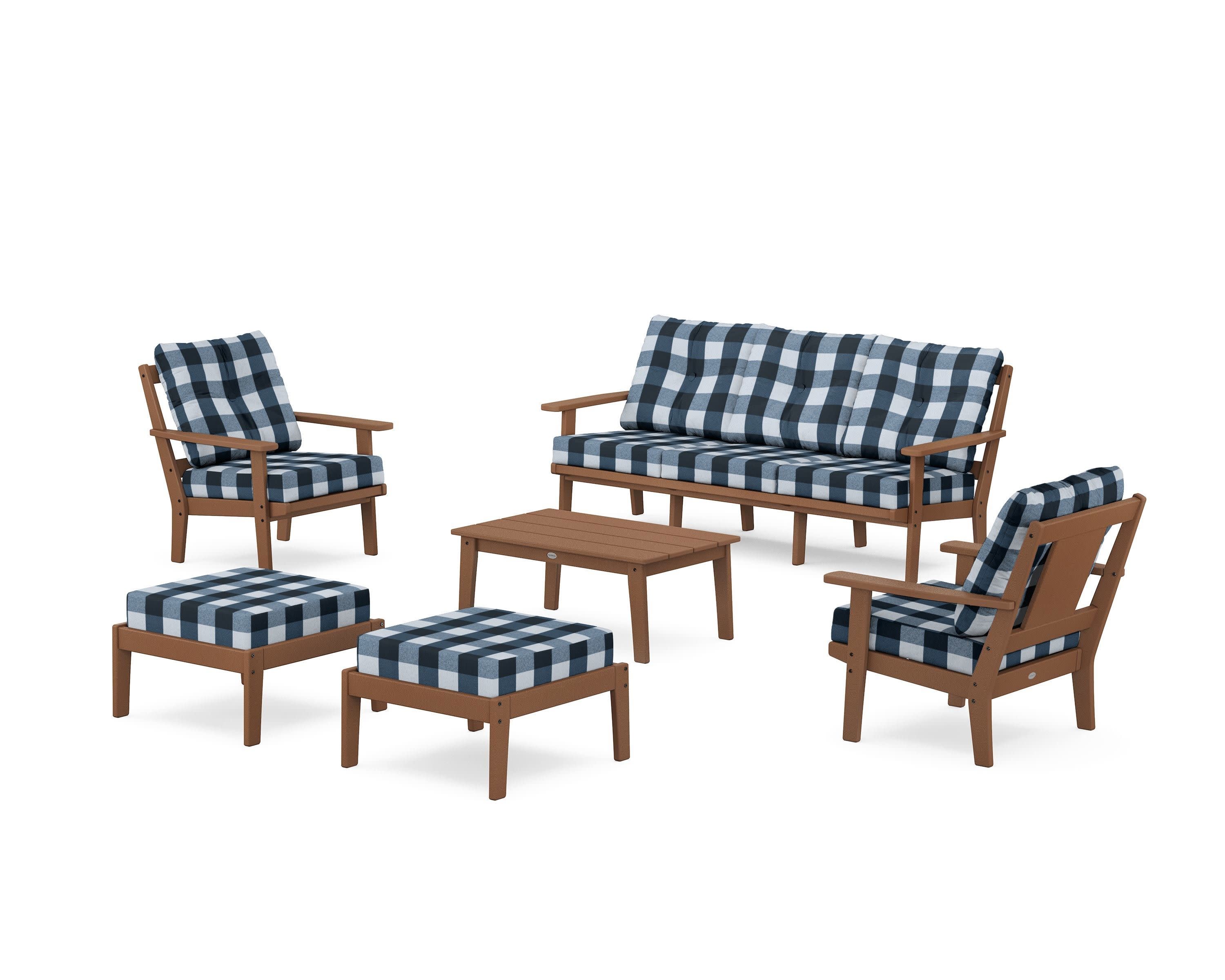 Prairie 6-Piece Lounge Sofa Set - Image 46