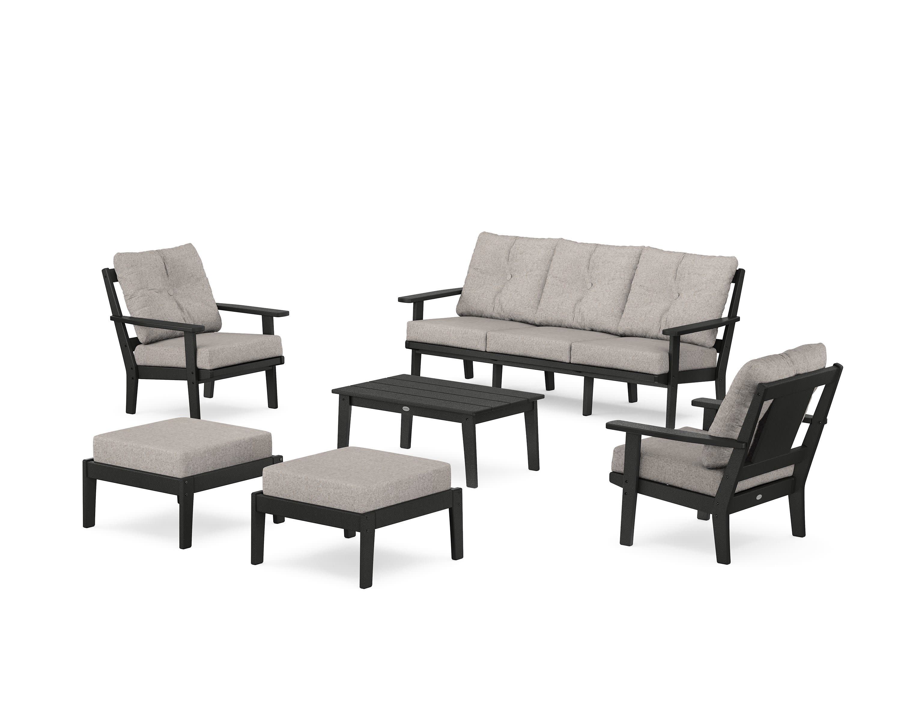 Prairie 6-Piece Lounge Sofa Set - Image 5