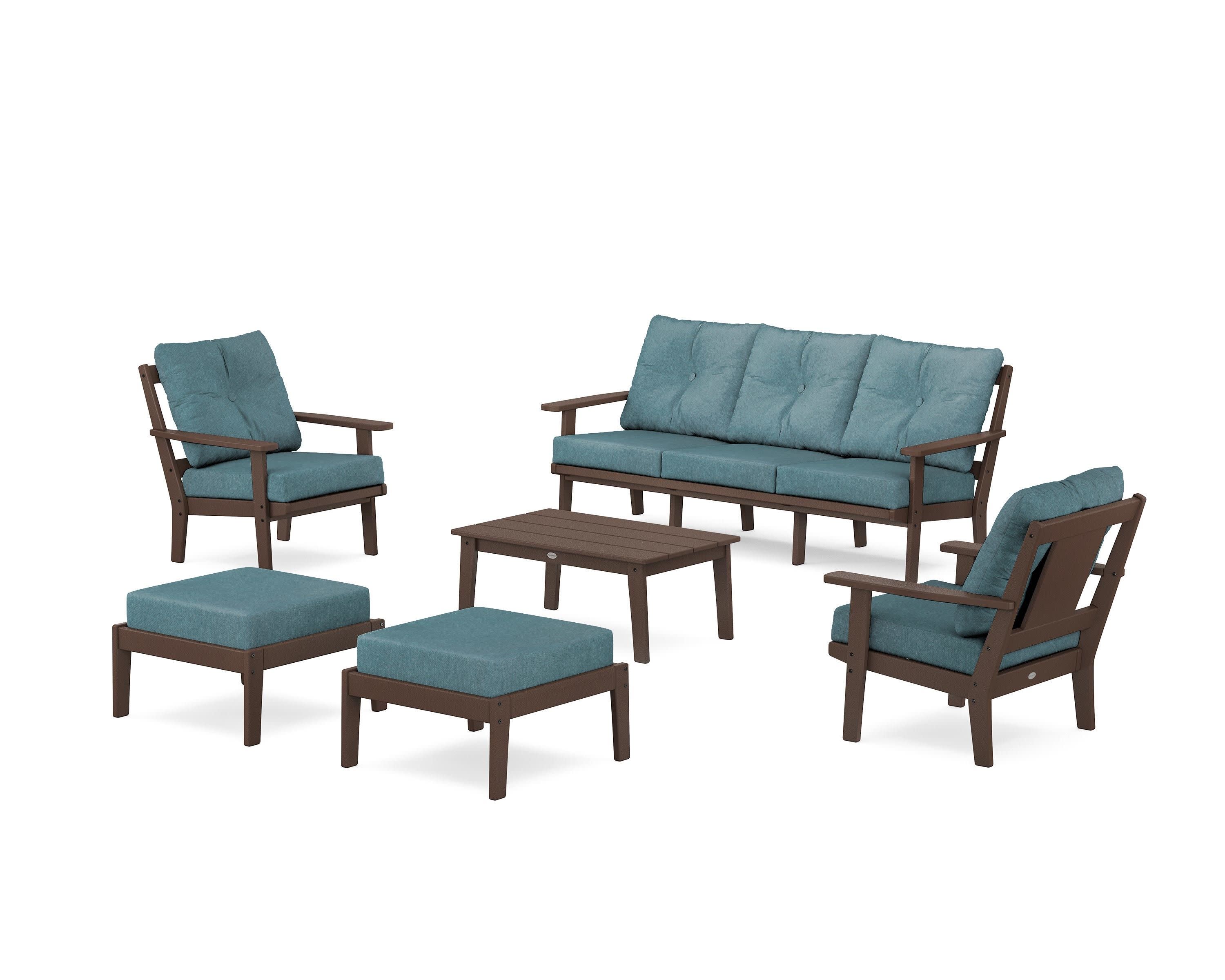 Prairie 6-Piece Lounge Sofa Set - Image 60