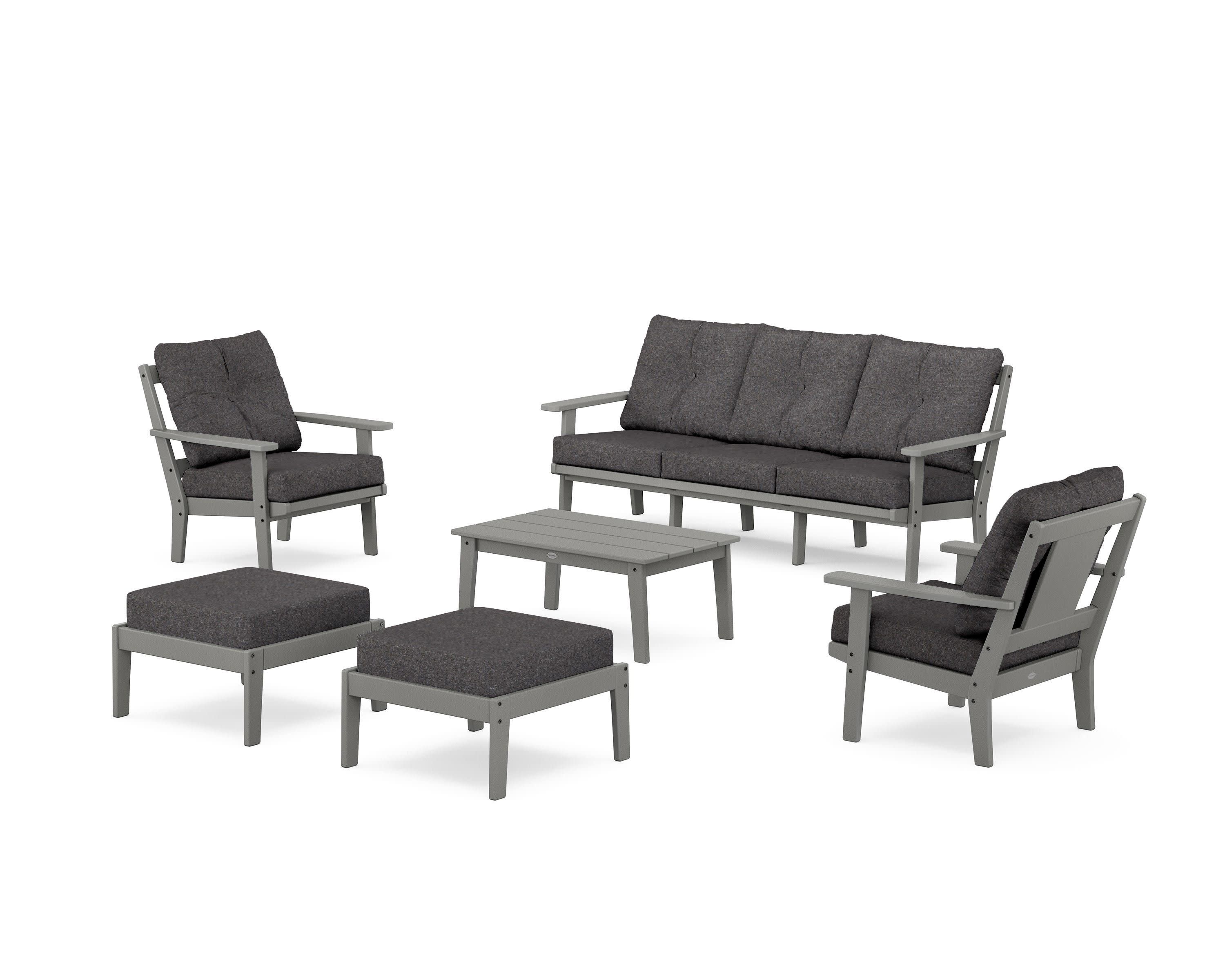 Prairie 6-Piece Lounge Sofa Set - Image 64
