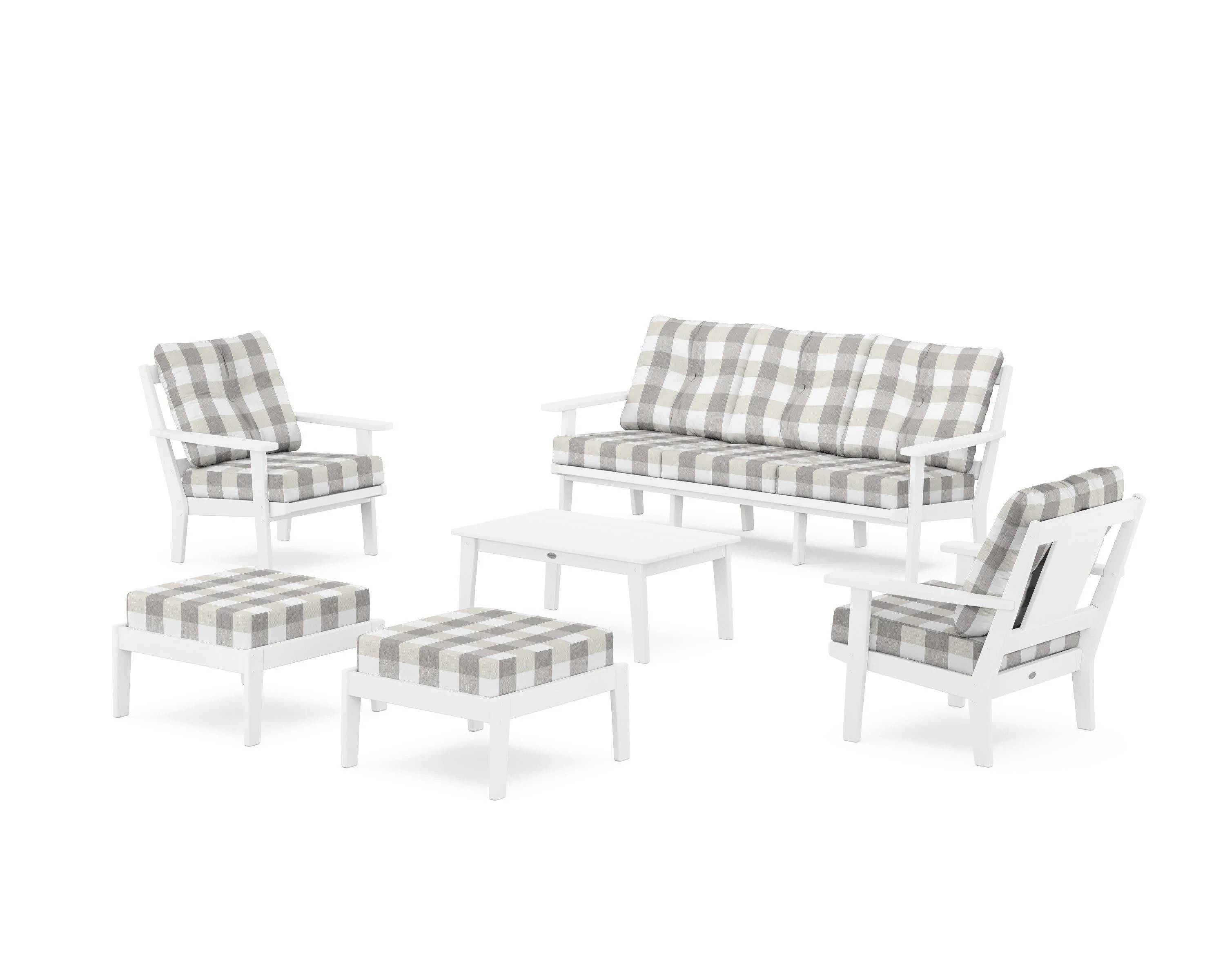 Prairie 6-Piece Lounge Sofa Set - Image 67