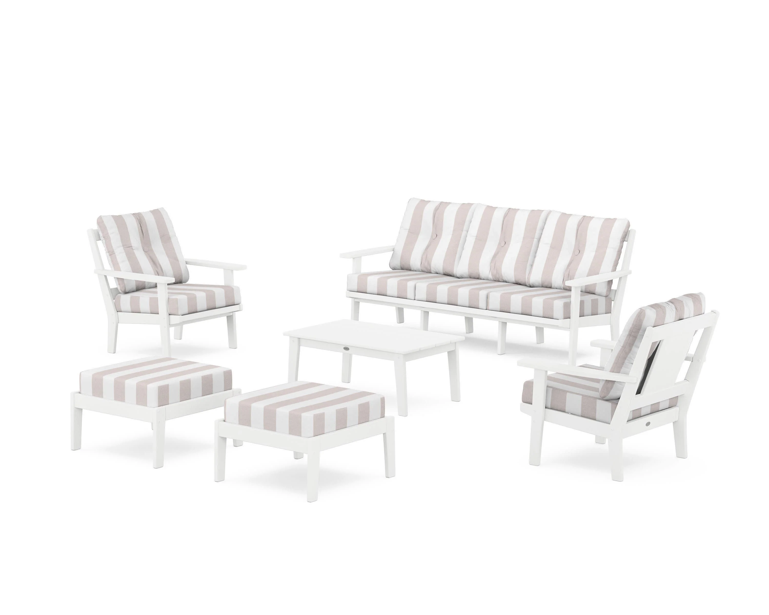 Prairie 6-Piece Lounge Sofa Set - Image 7