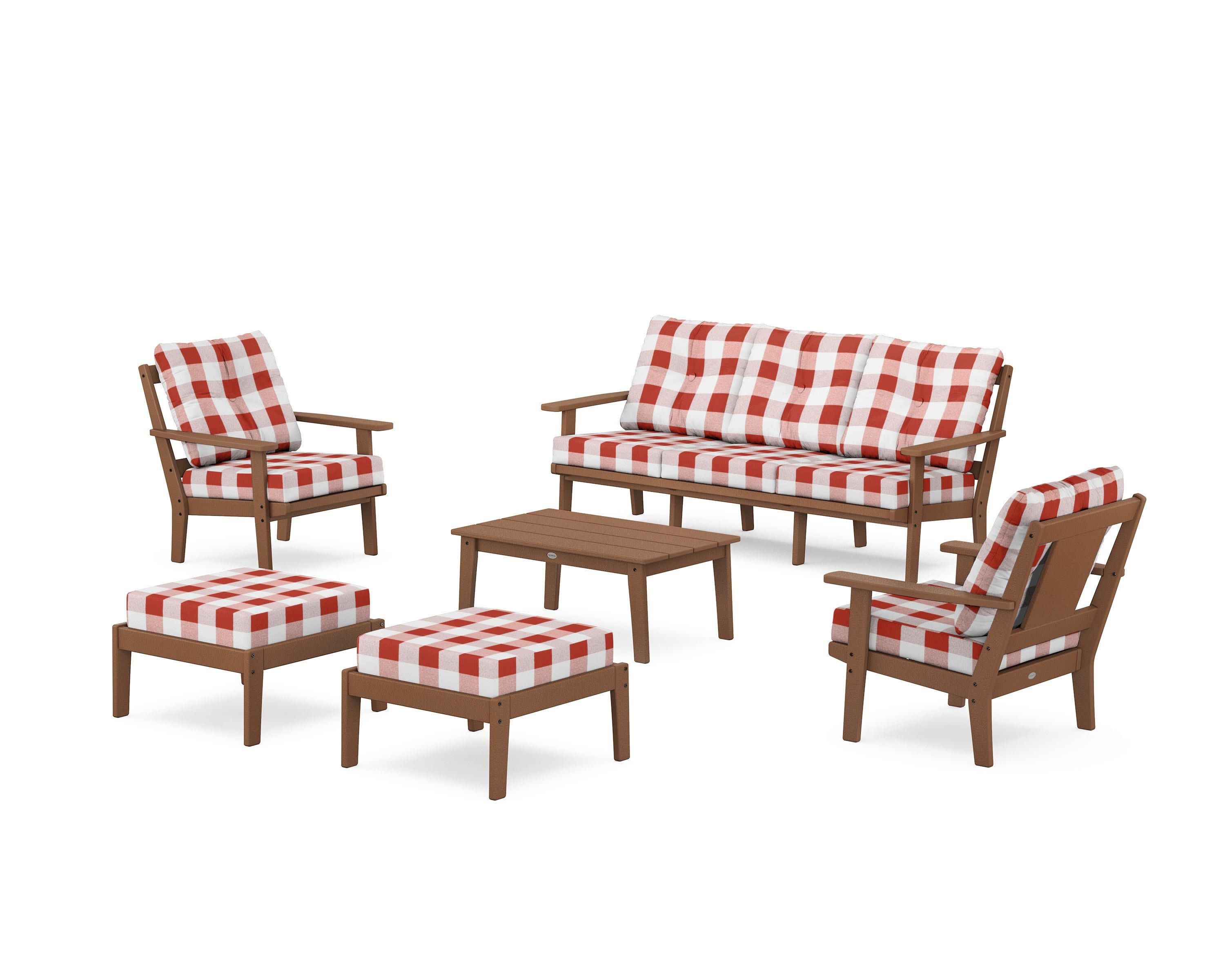 Prairie 6-Piece Lounge Sofa Set - Image 74