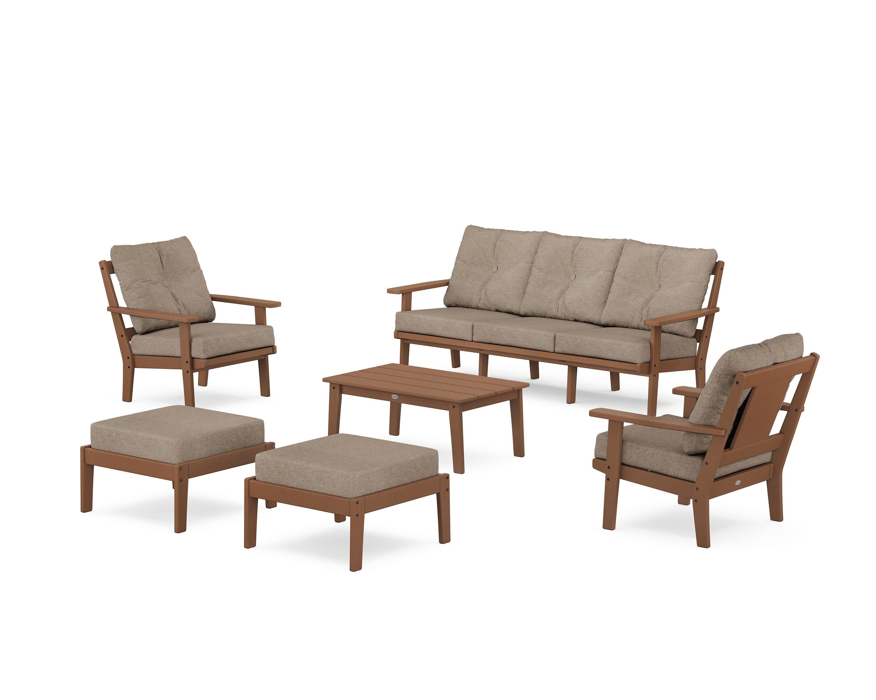 Prairie 6-Piece Lounge Sofa Set - Image 88