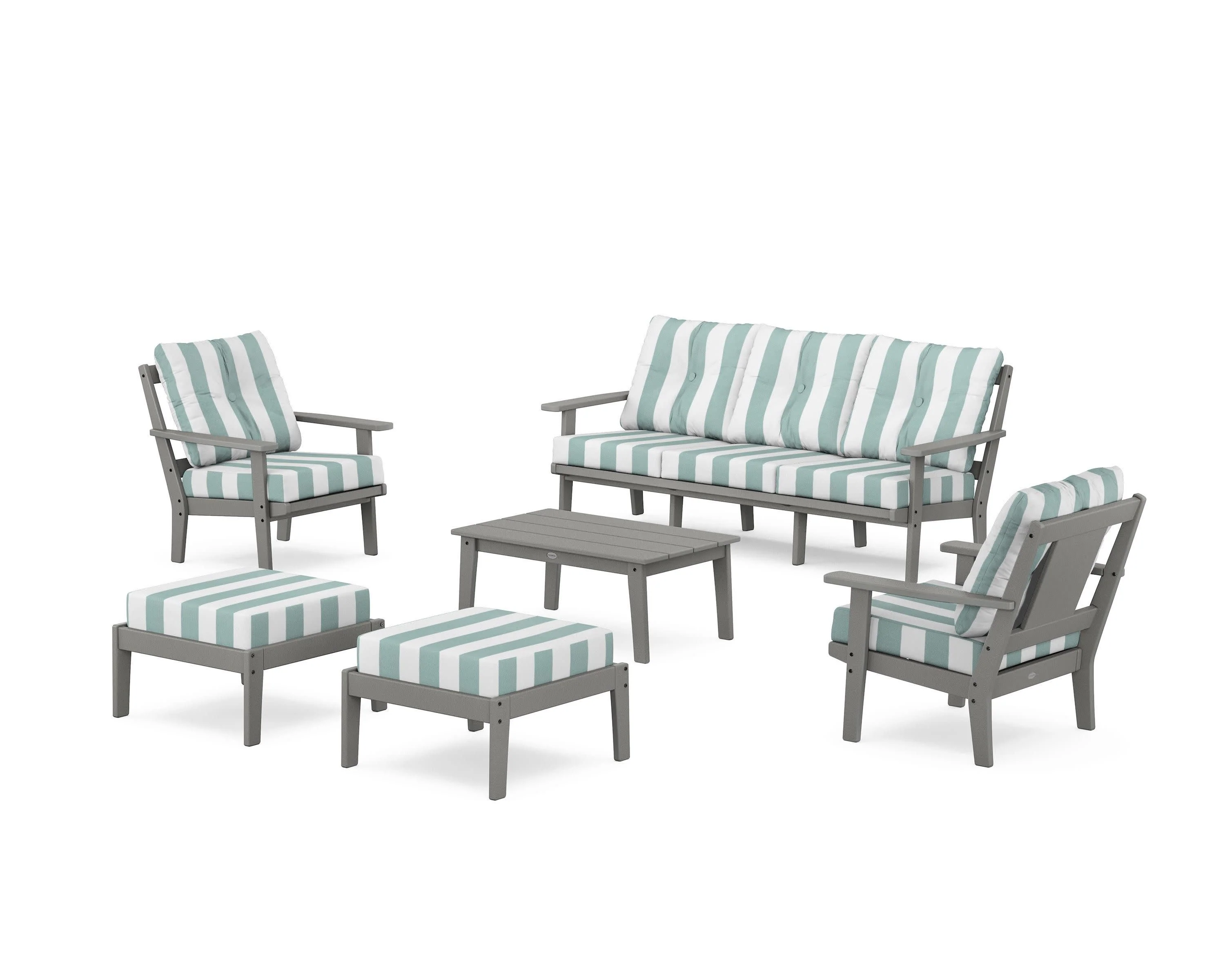 Prairie 6-Piece Lounge Sofa Set - Image 98