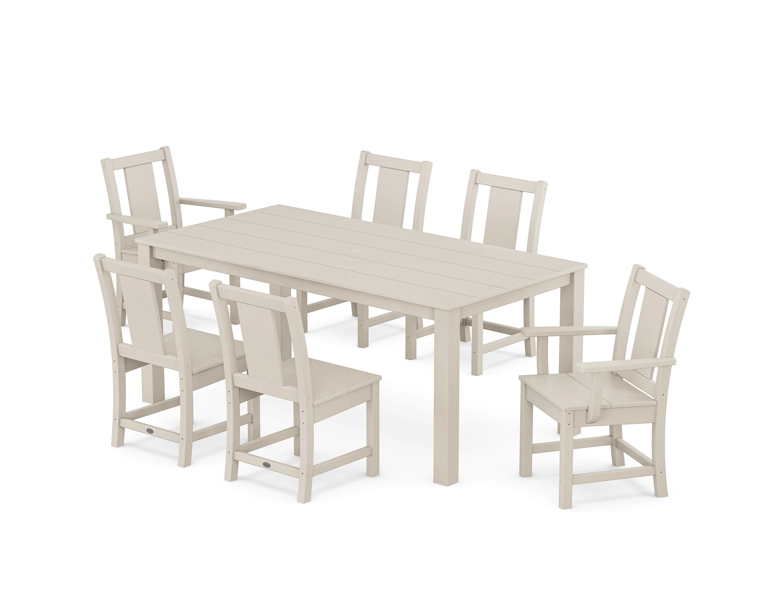 Prairie 7-Piece Parsons Dining Set - Image 5