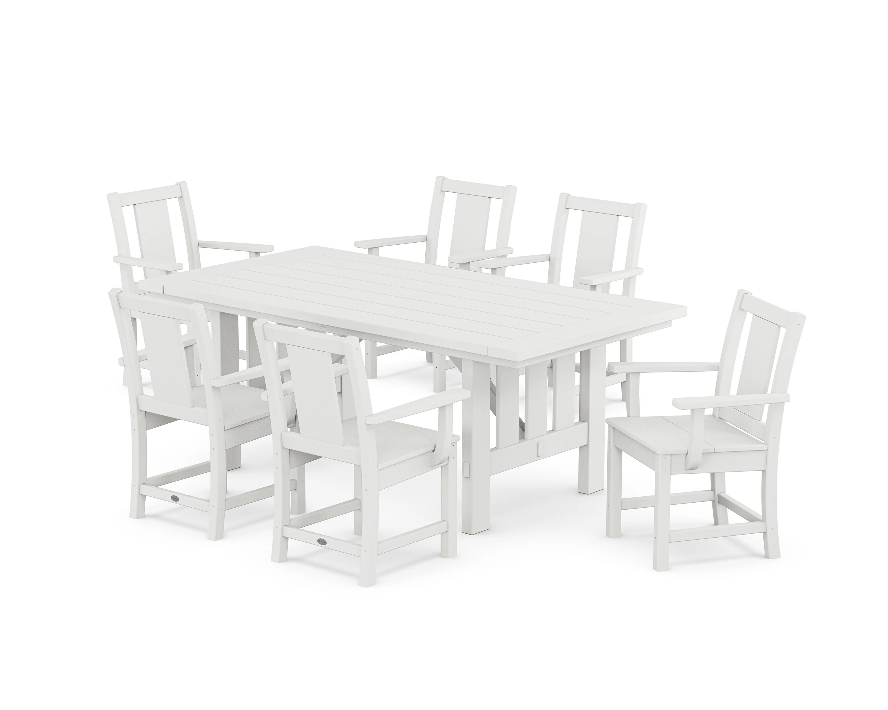 Prairie Arm Chair 7-Piece Mission Dining Set - Image 7