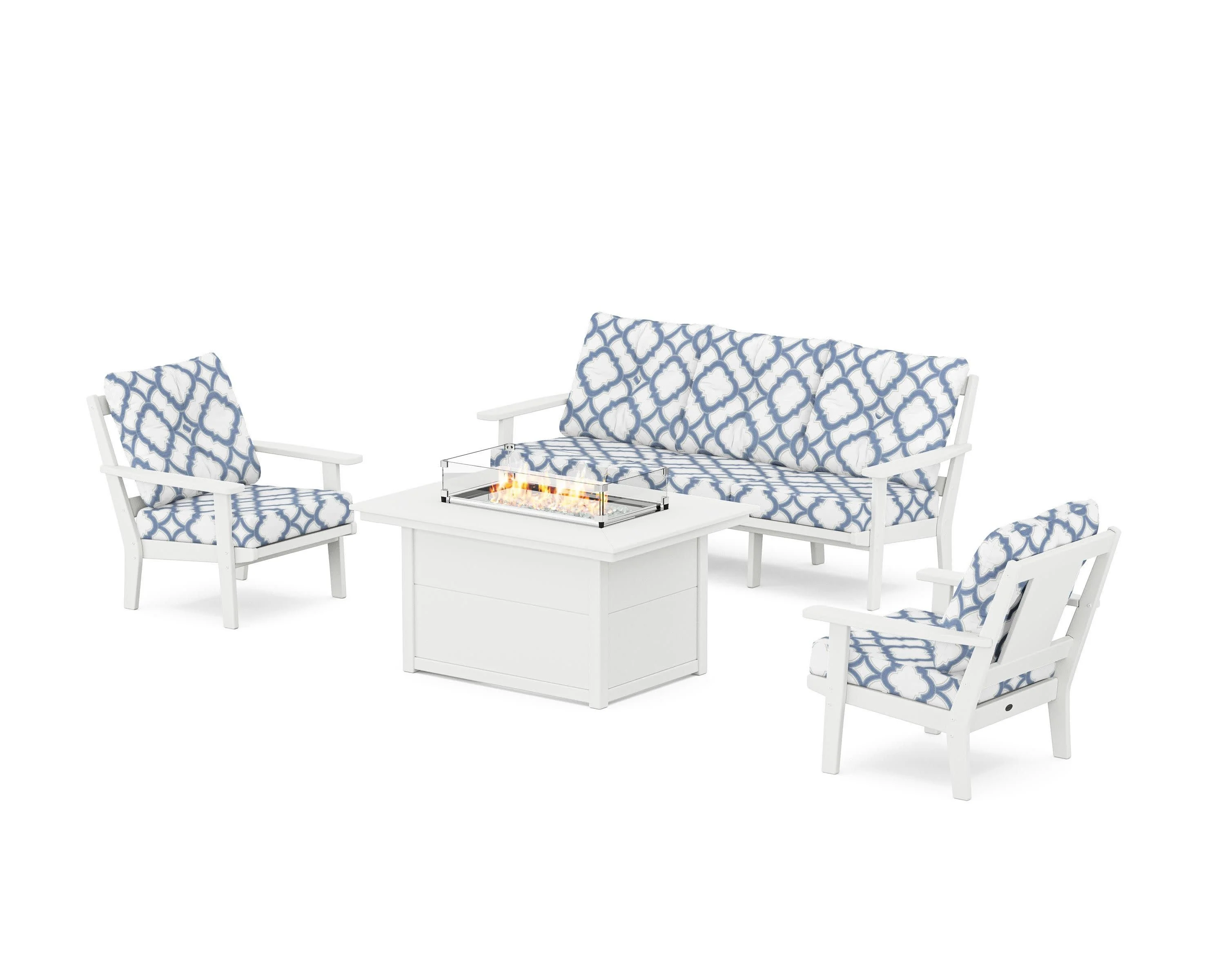 Prairie Deep Seating Fire Pit Table Set - Image 101