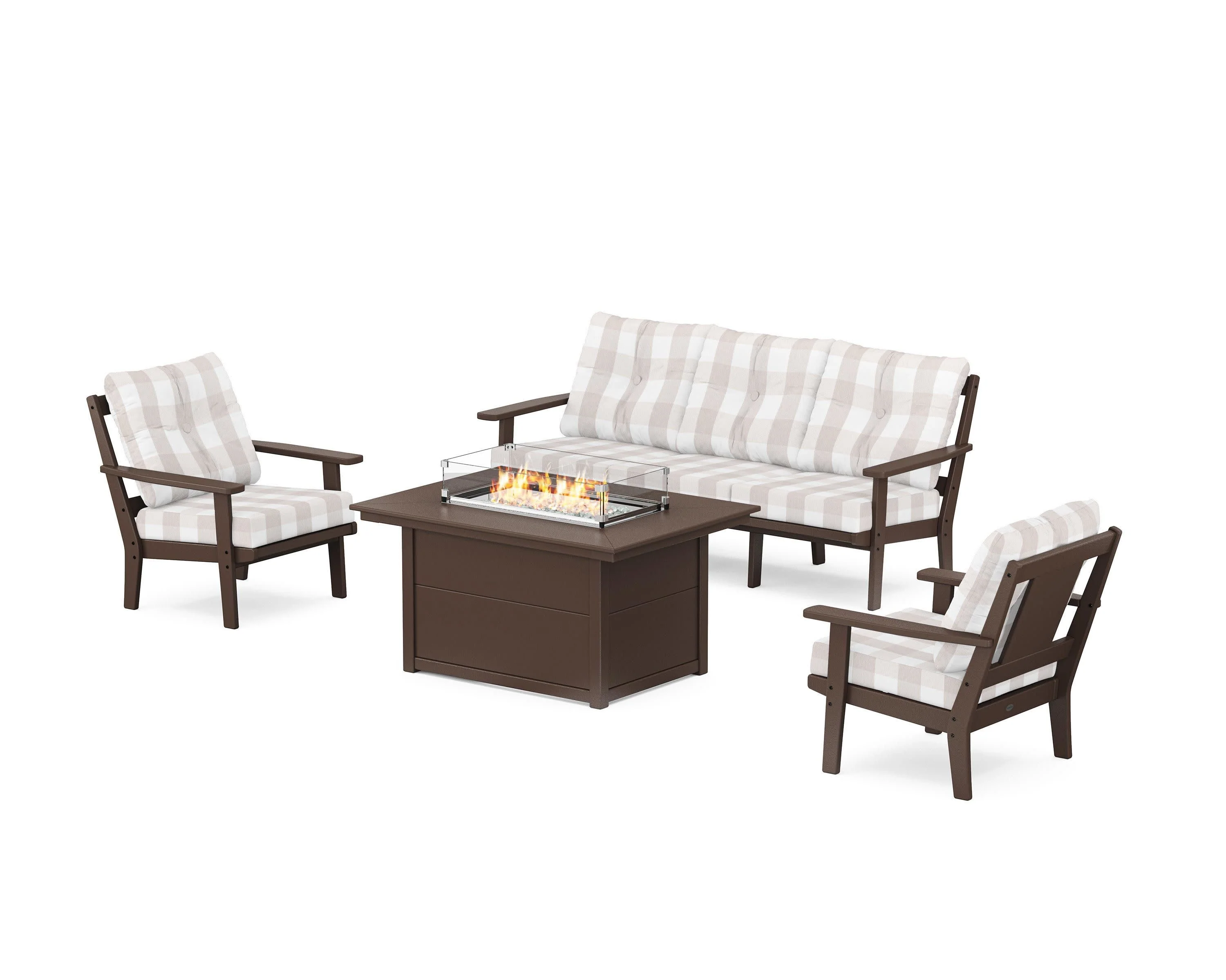 Prairie Deep Seating Fire Pit Table Set - Image 141