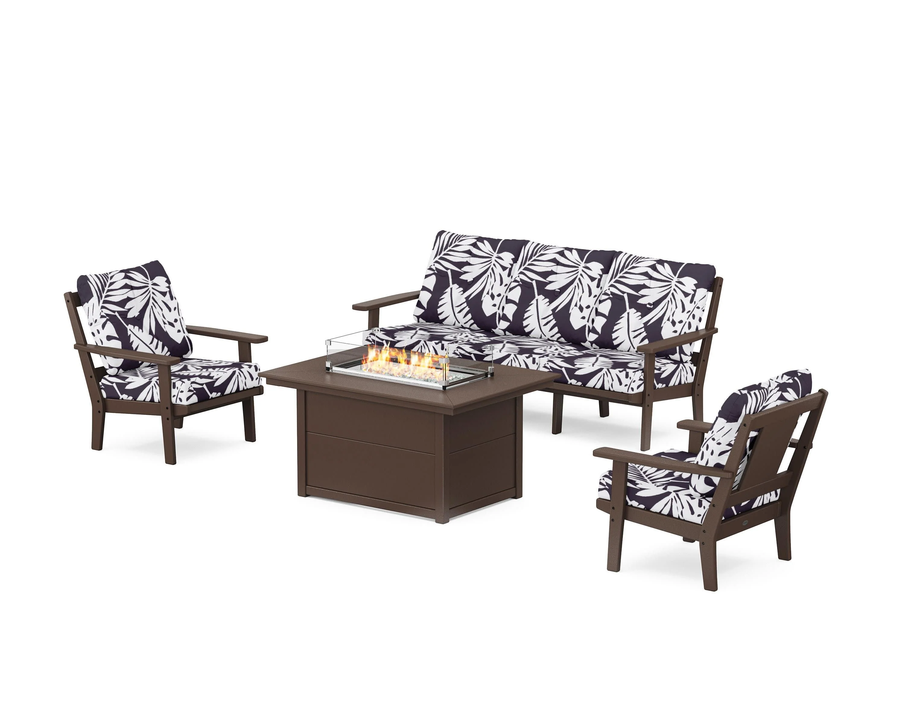 Prairie Deep Seating Fire Pit Table Set - Image 146
