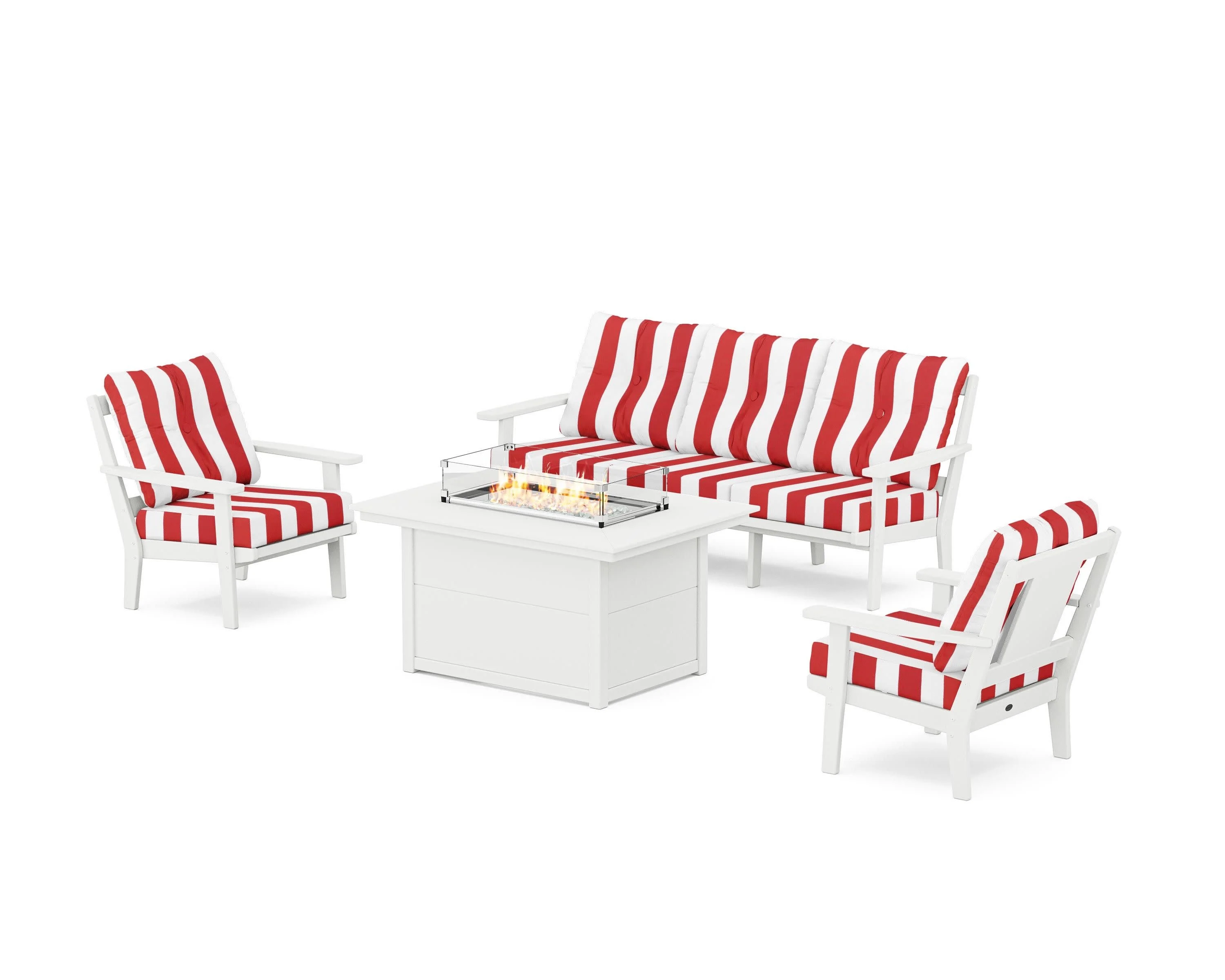 Prairie Deep Seating Fire Pit Table Set - Image 208