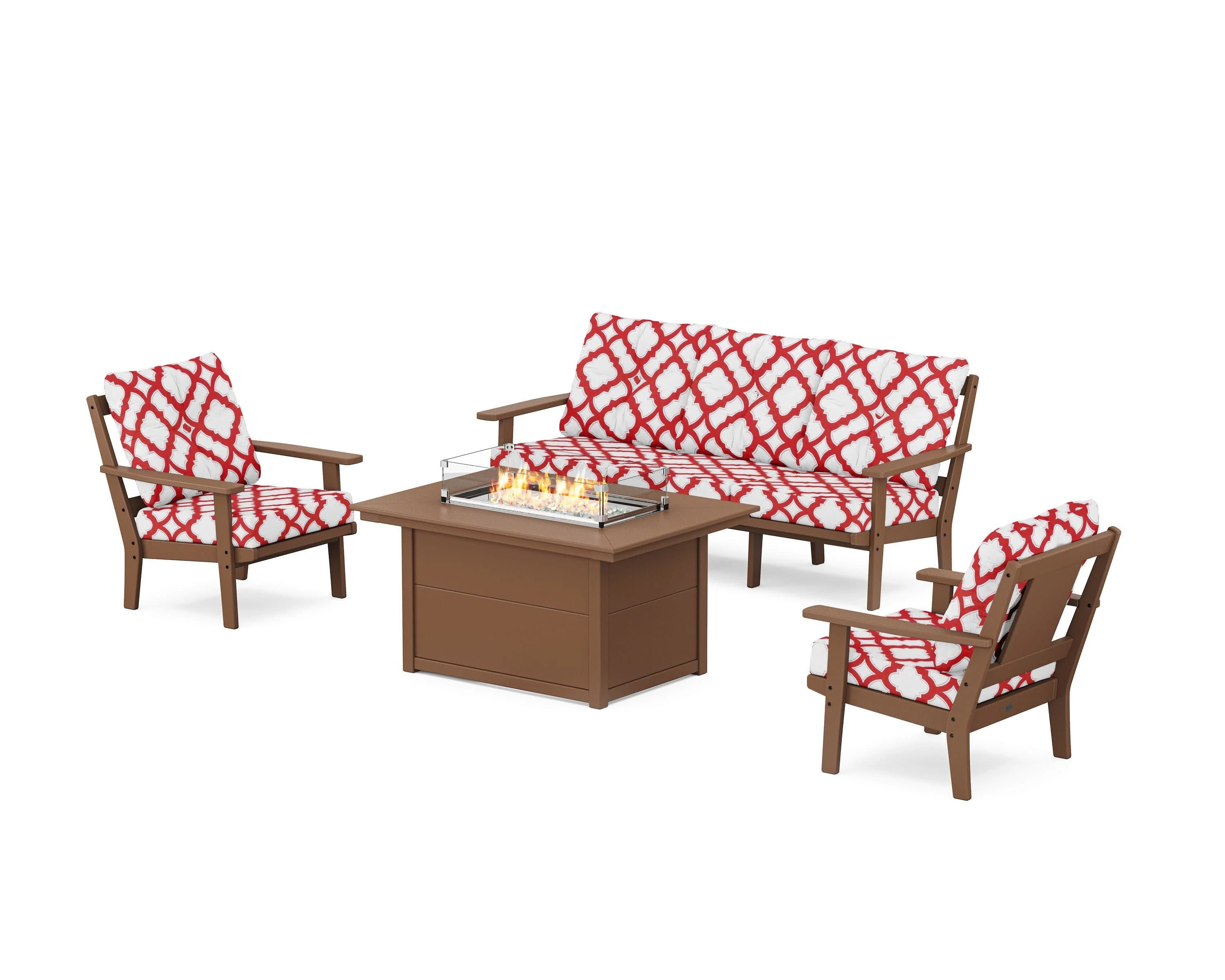 Prairie Deep Seating Fire Pit Table Set - Image 24