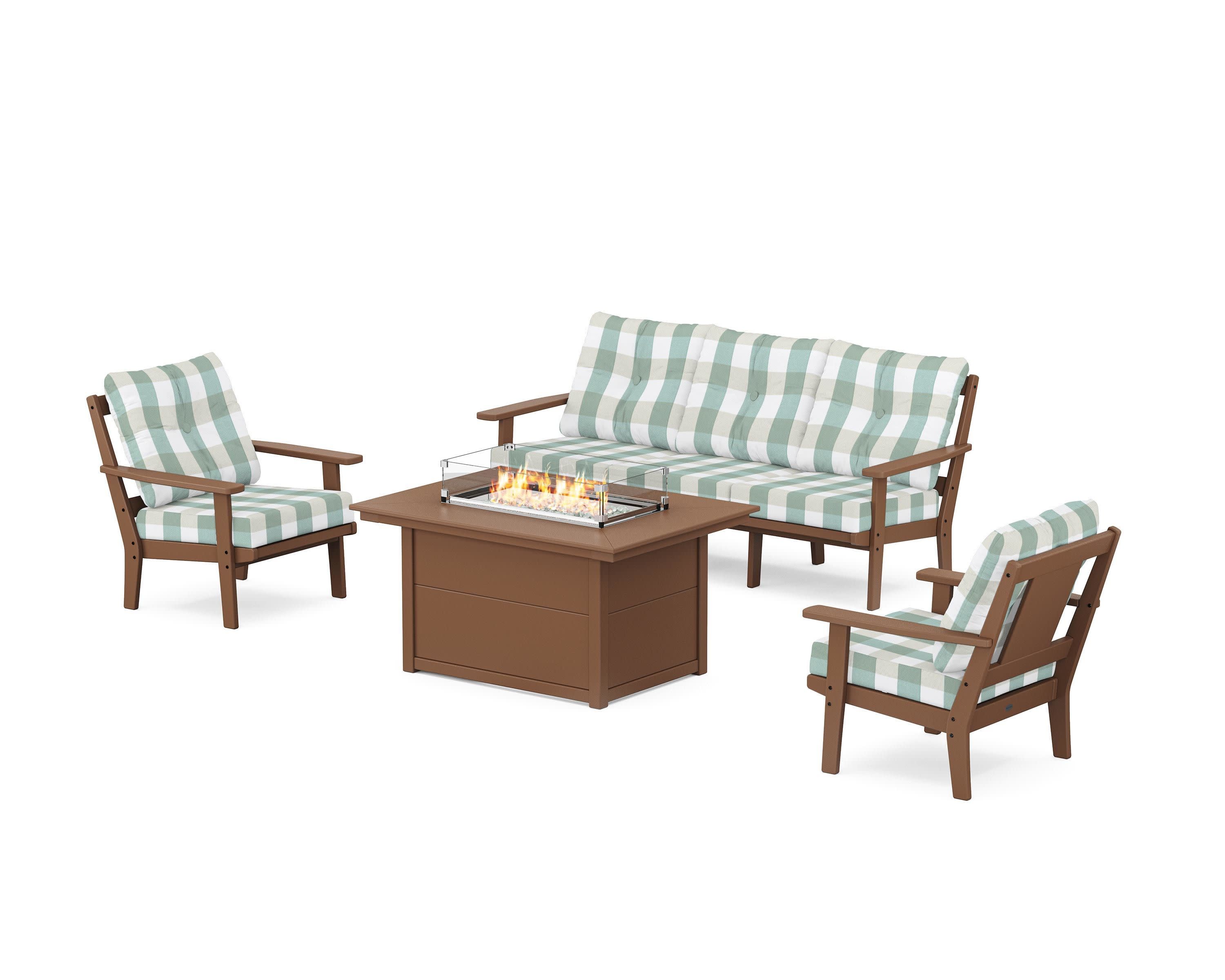 Prairie Deep Seating Fire Pit Table Set - Image 41