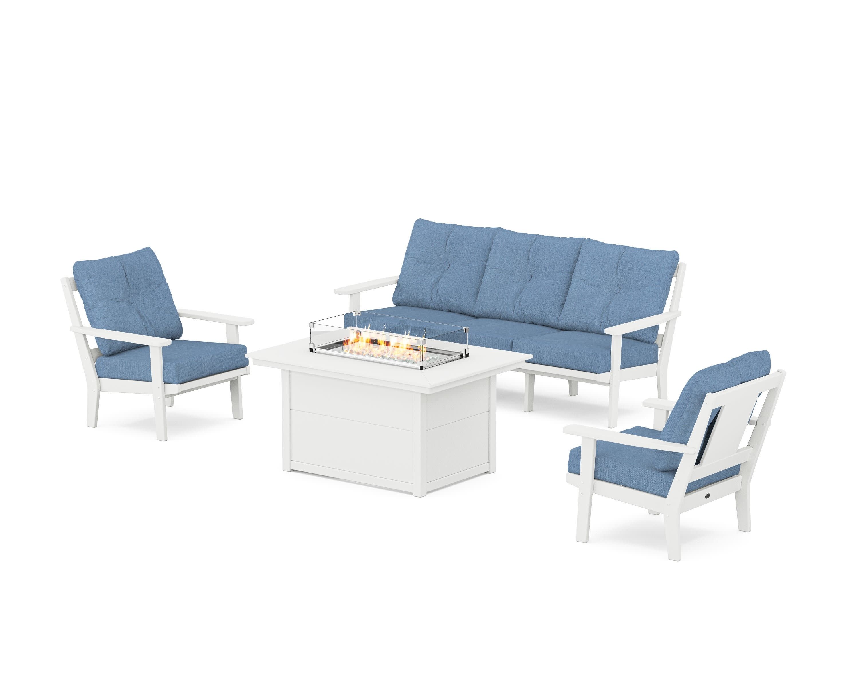 Prairie Deep Seating Fire Pit Table Set - Image 48