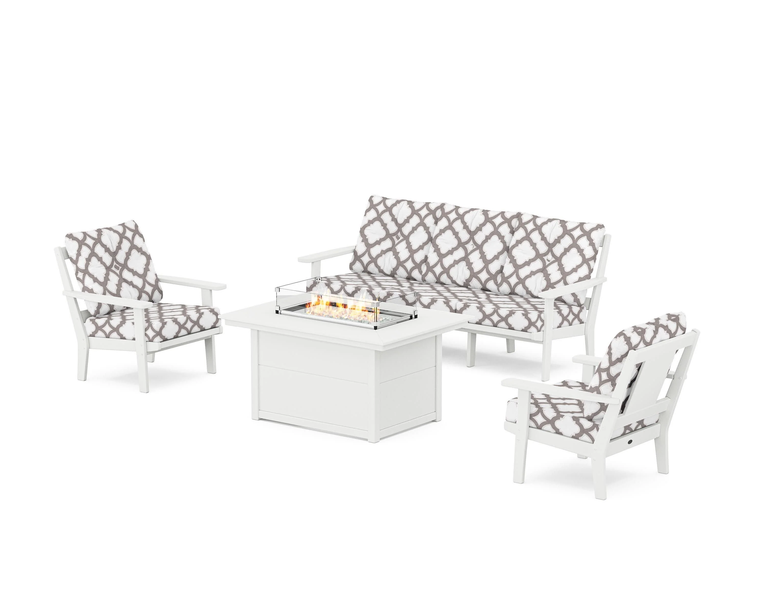 Prairie Deep Seating Fire Pit Table Set - Image 50