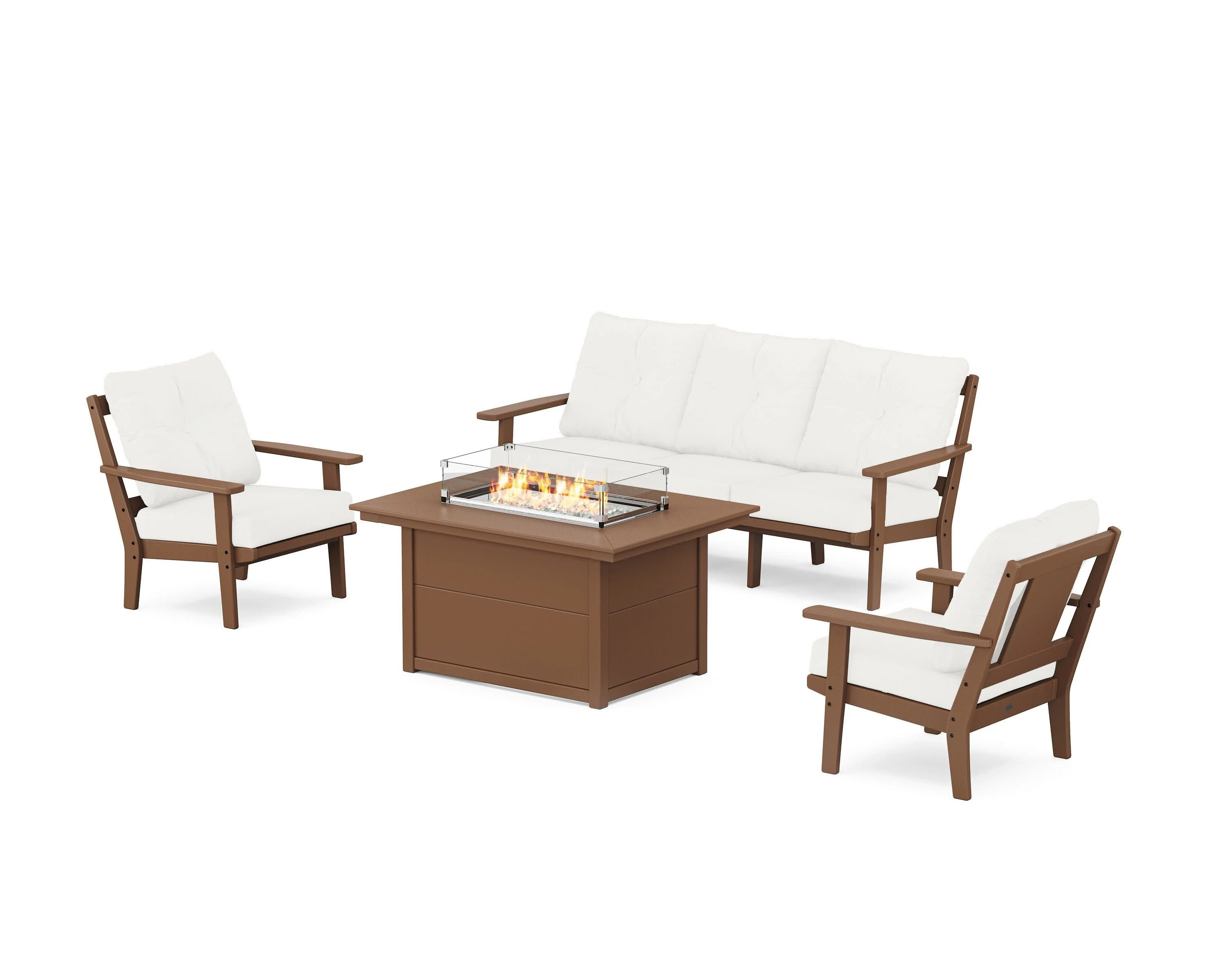 Prairie Deep Seating Fire Pit Table Set - Image 54