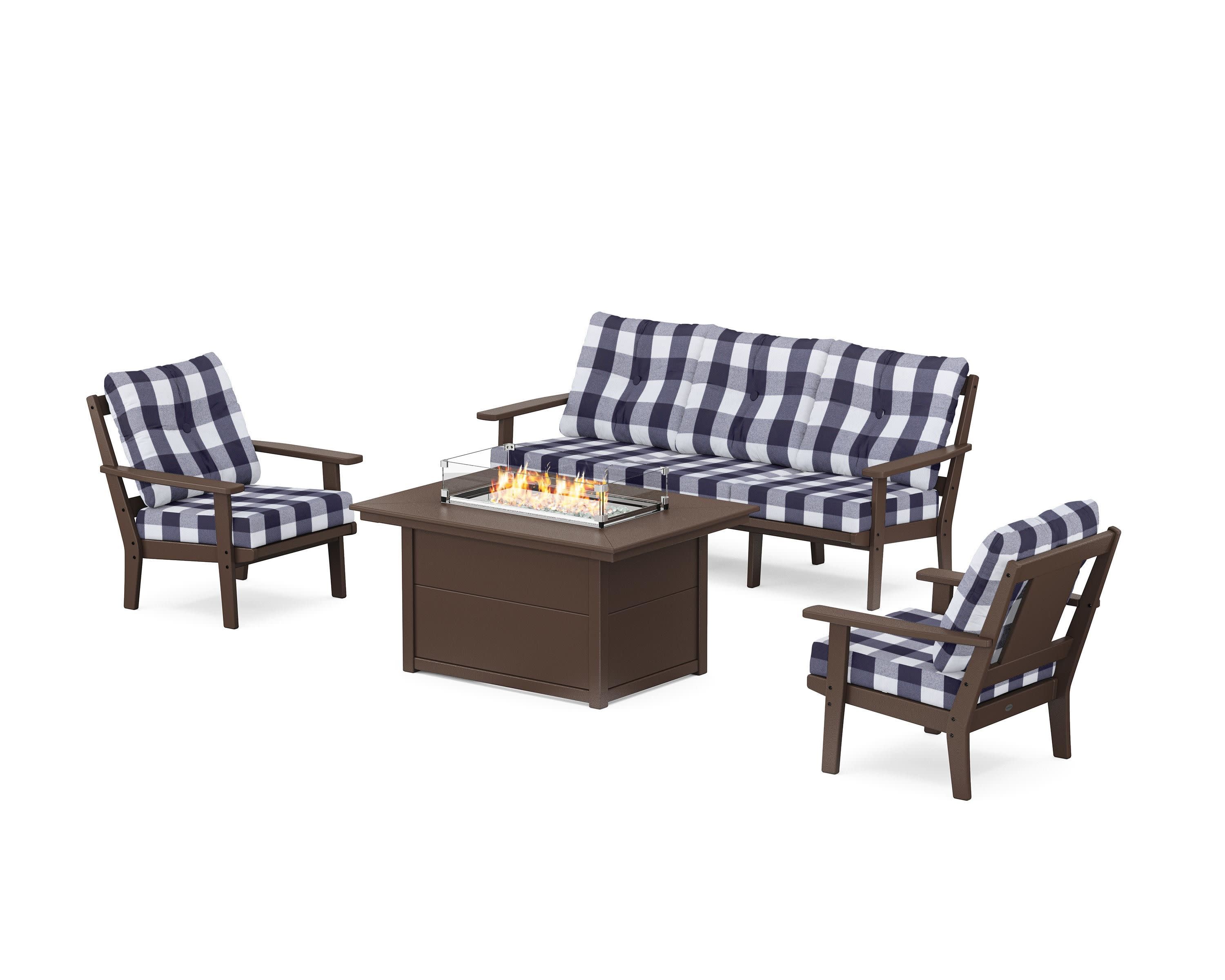 Prairie Deep Seating Fire Pit Table Set - Image 60