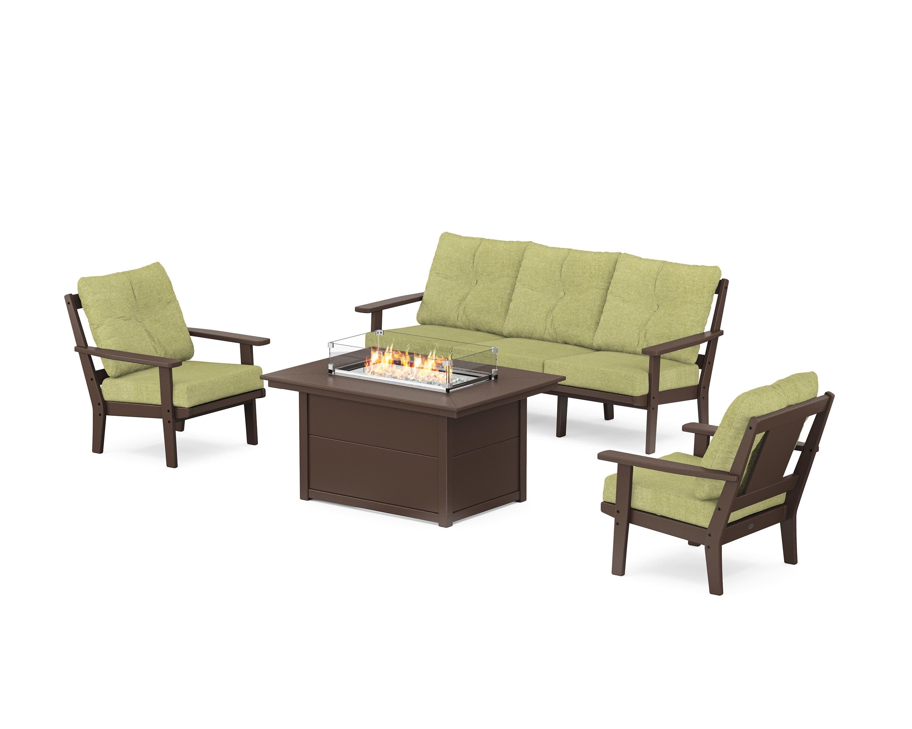 Prairie Deep Seating Fire Pit Table Set - Image 66