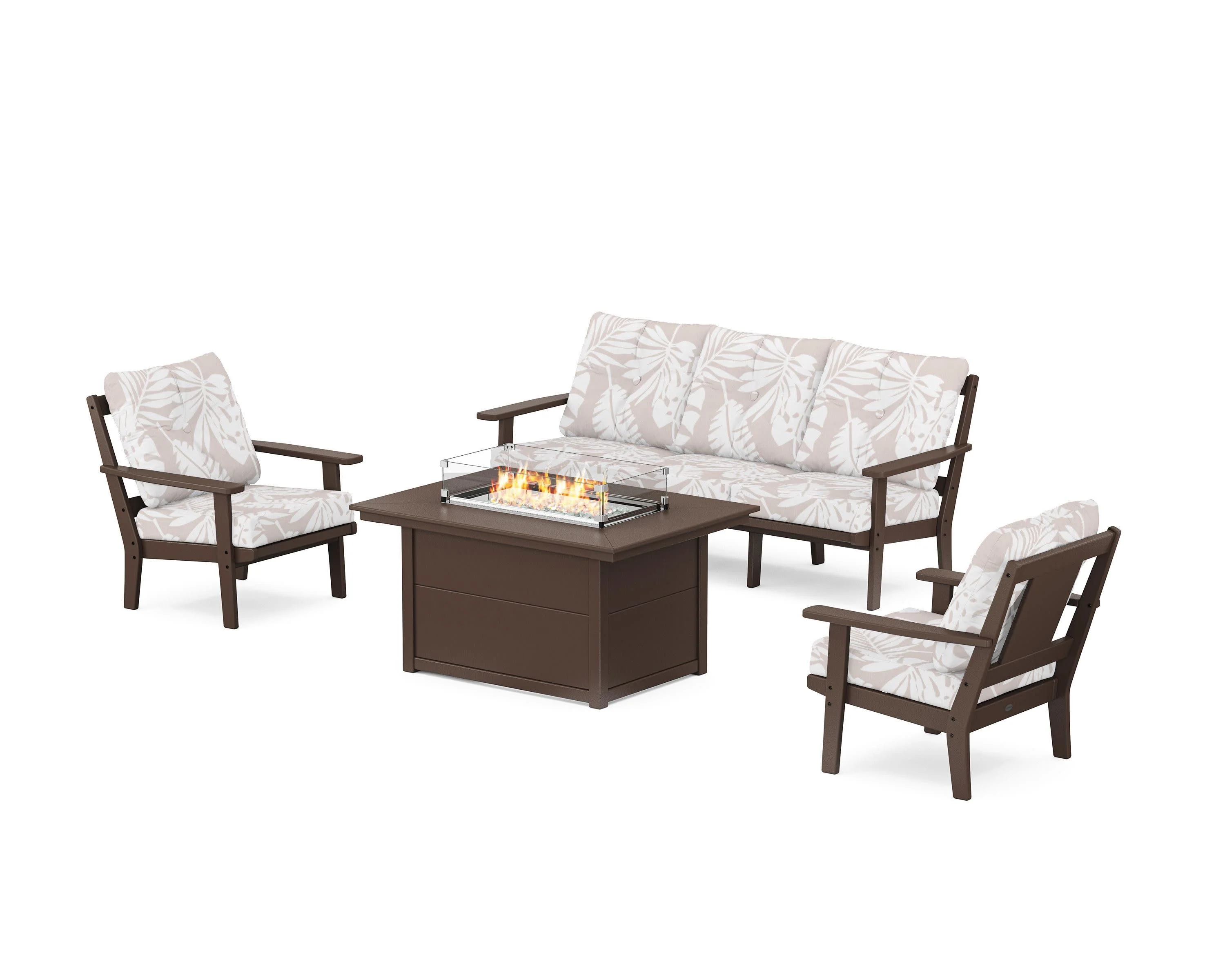 Prairie Deep Seating Fire Pit Table Set - Image 68