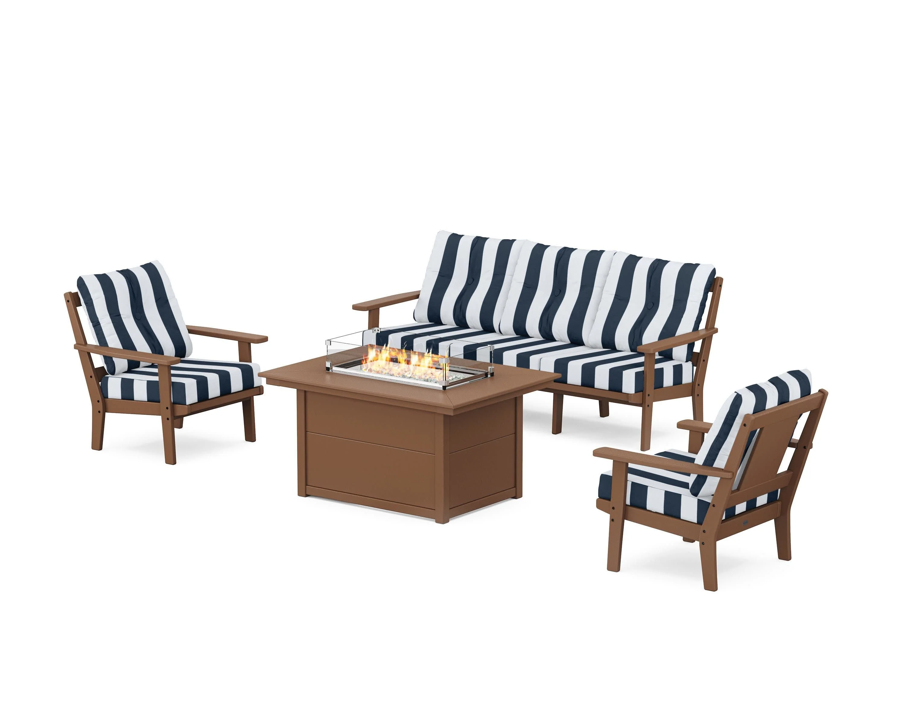 Prairie Deep Seating Fire Pit Table Set - Image 84