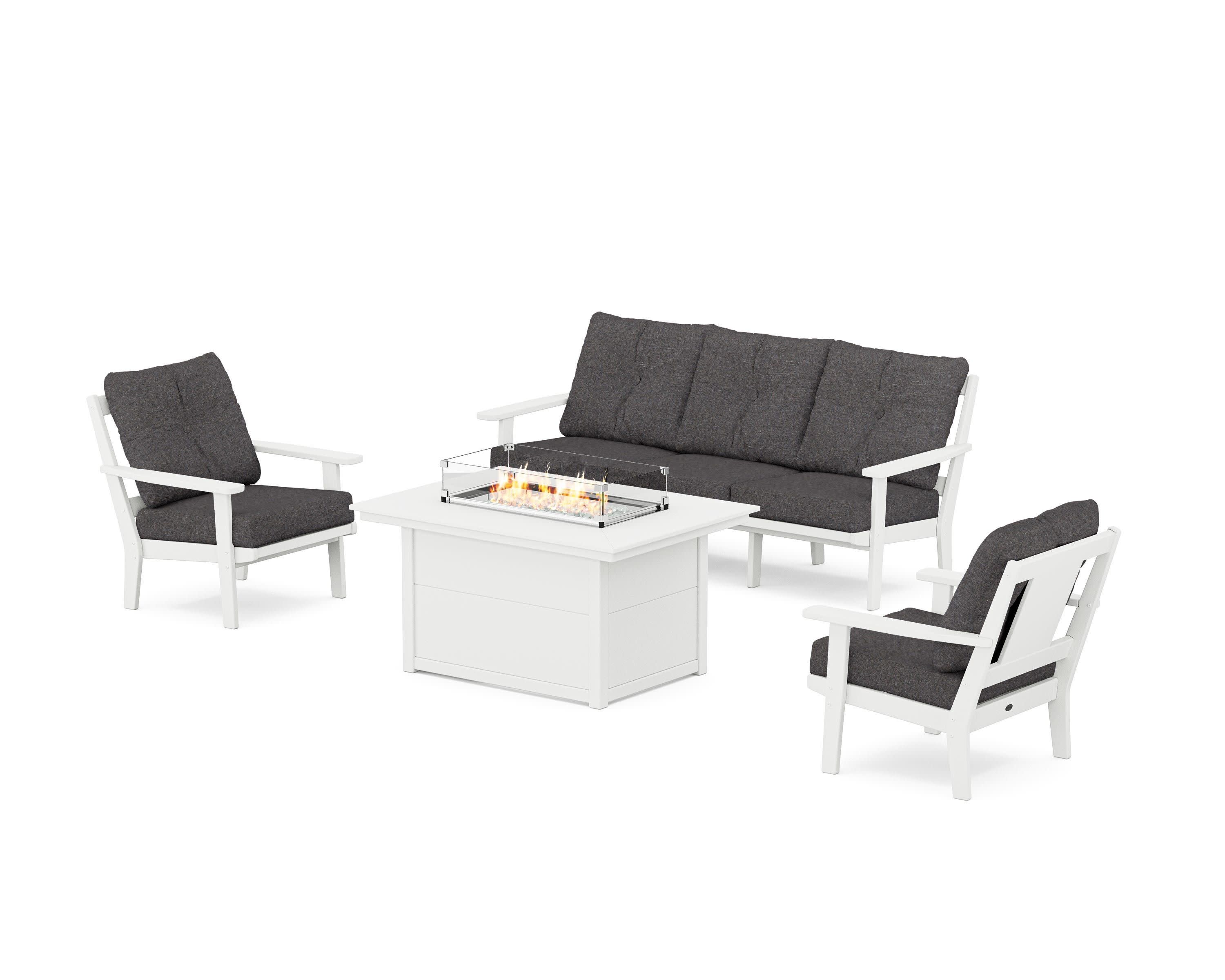 Prairie Deep Seating Fire Pit Table Set - Image 97