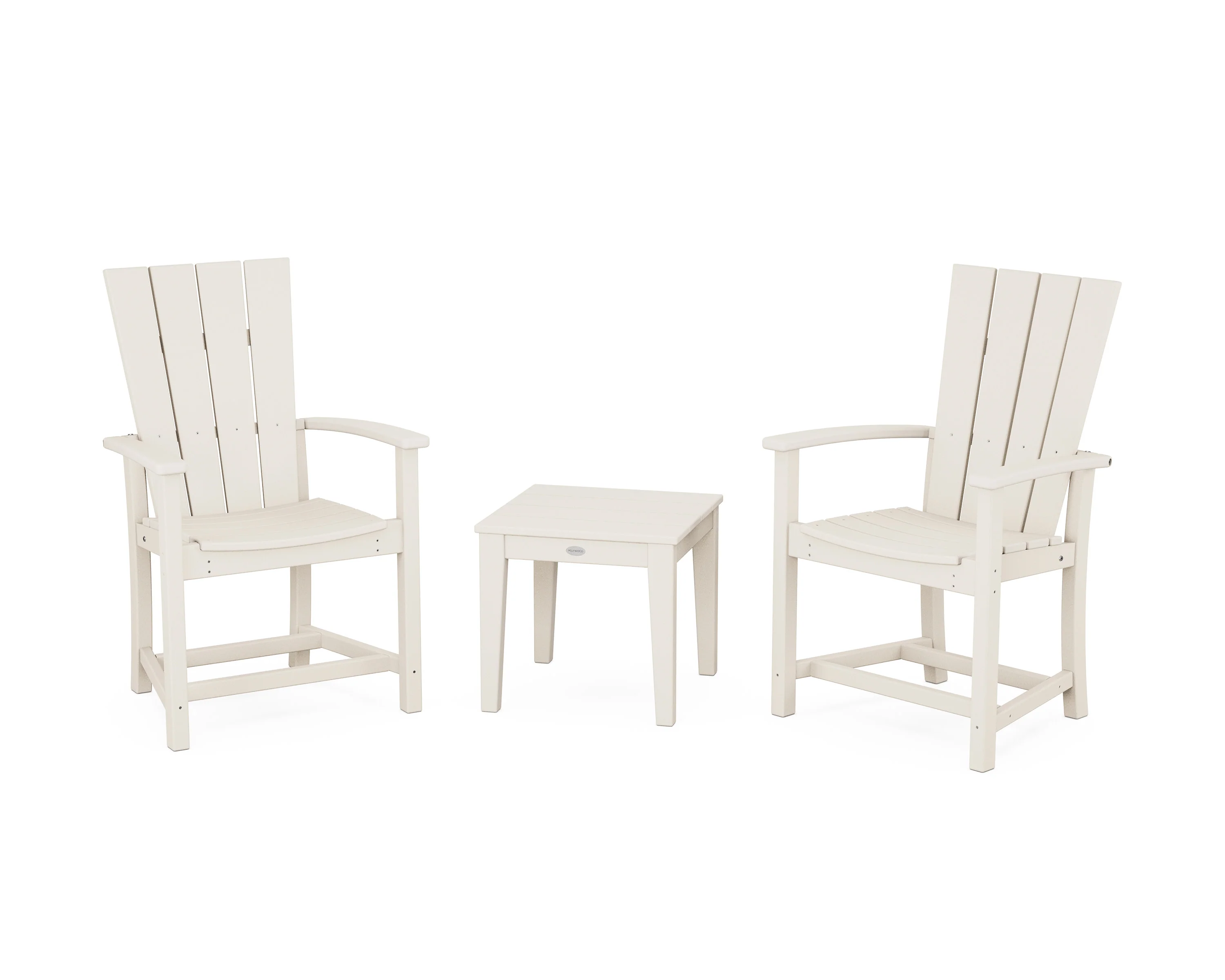 Quattro 3-Piece Upright Adirondack Chair Set - Image 5
