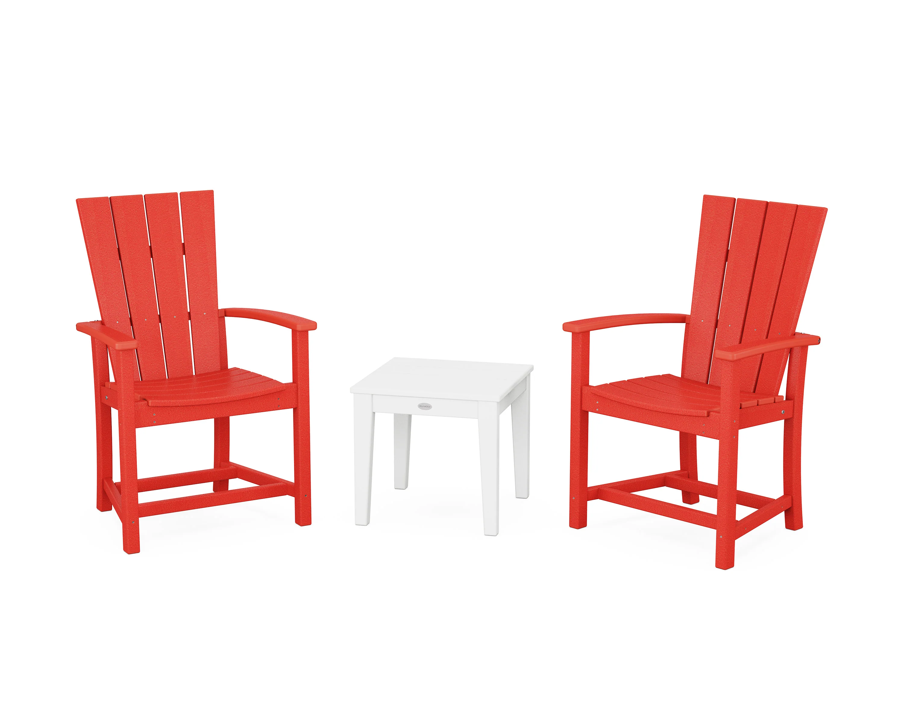 Quattro 3-Piece Upright Adirondack Chair Set - Image 6