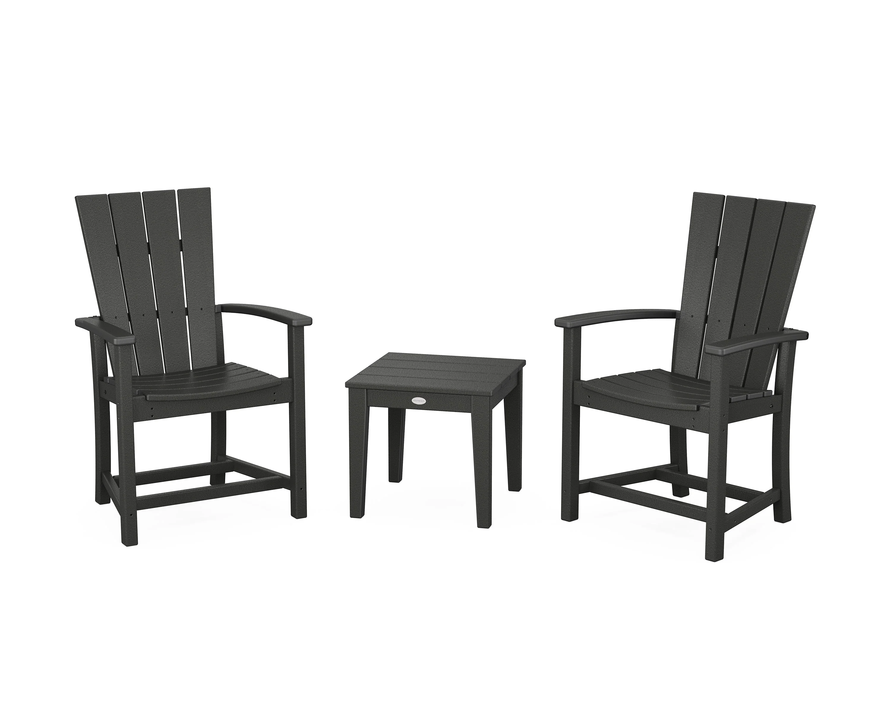 Quattro 3-Piece Upright Adirondack Chair Set - Image 7