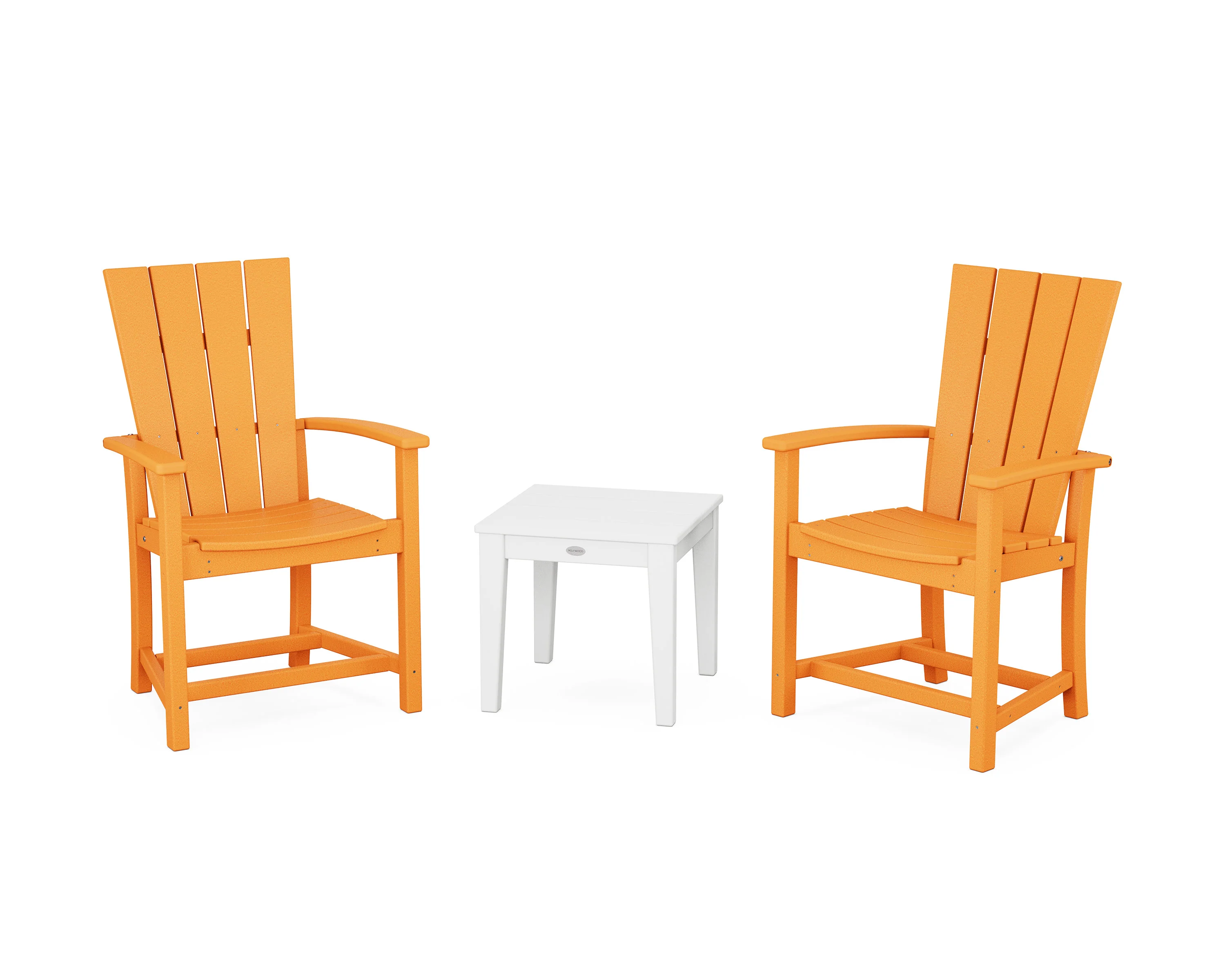 Quattro 3-Piece Upright Adirondack Chair Set - Image 8