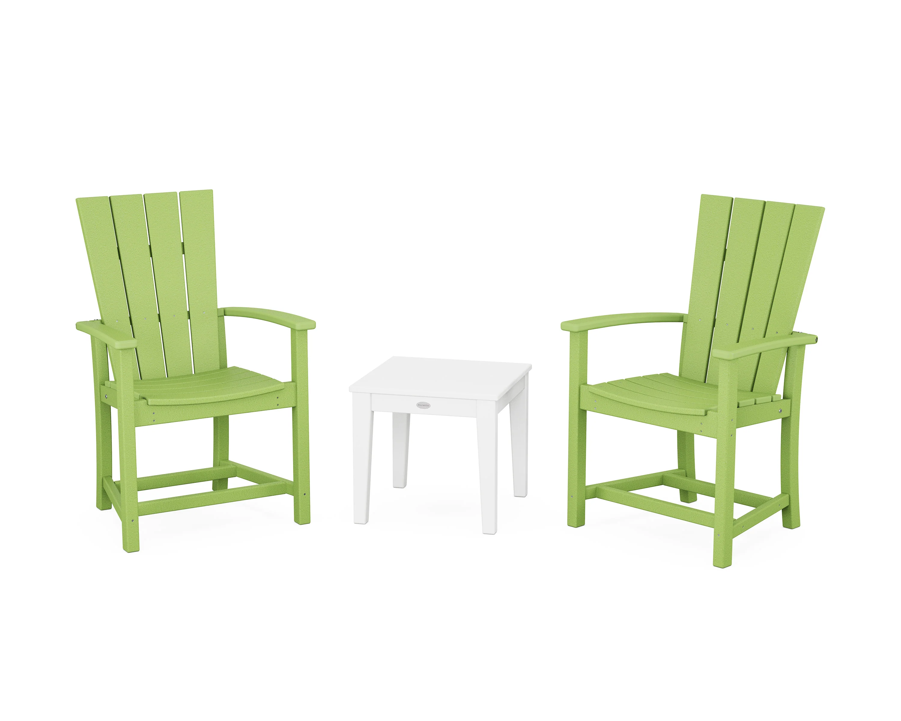 Quattro 3-Piece Upright Adirondack Chair Set - Image 9