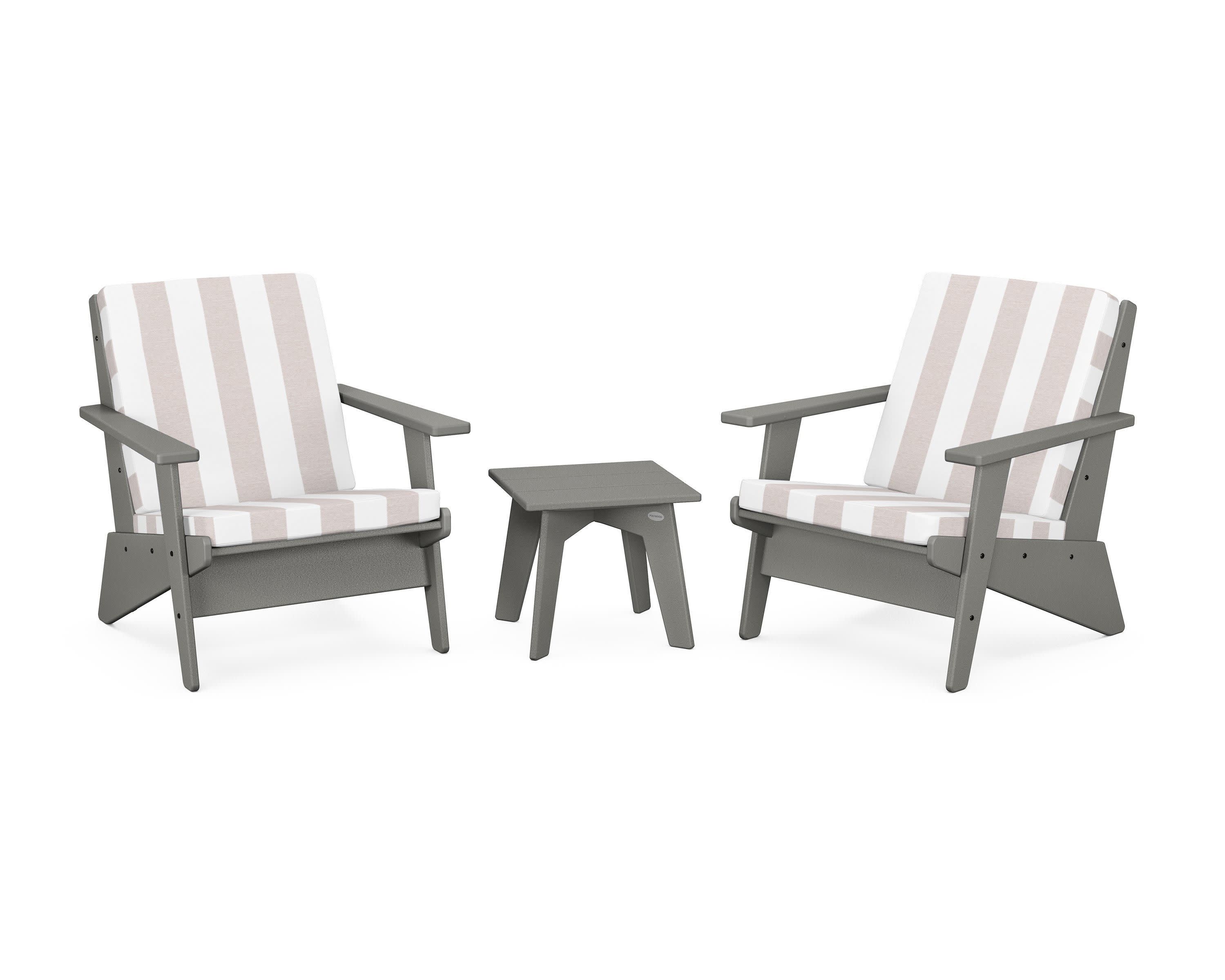 Riviera Modern Lounge 3-Piece Set - Image 106