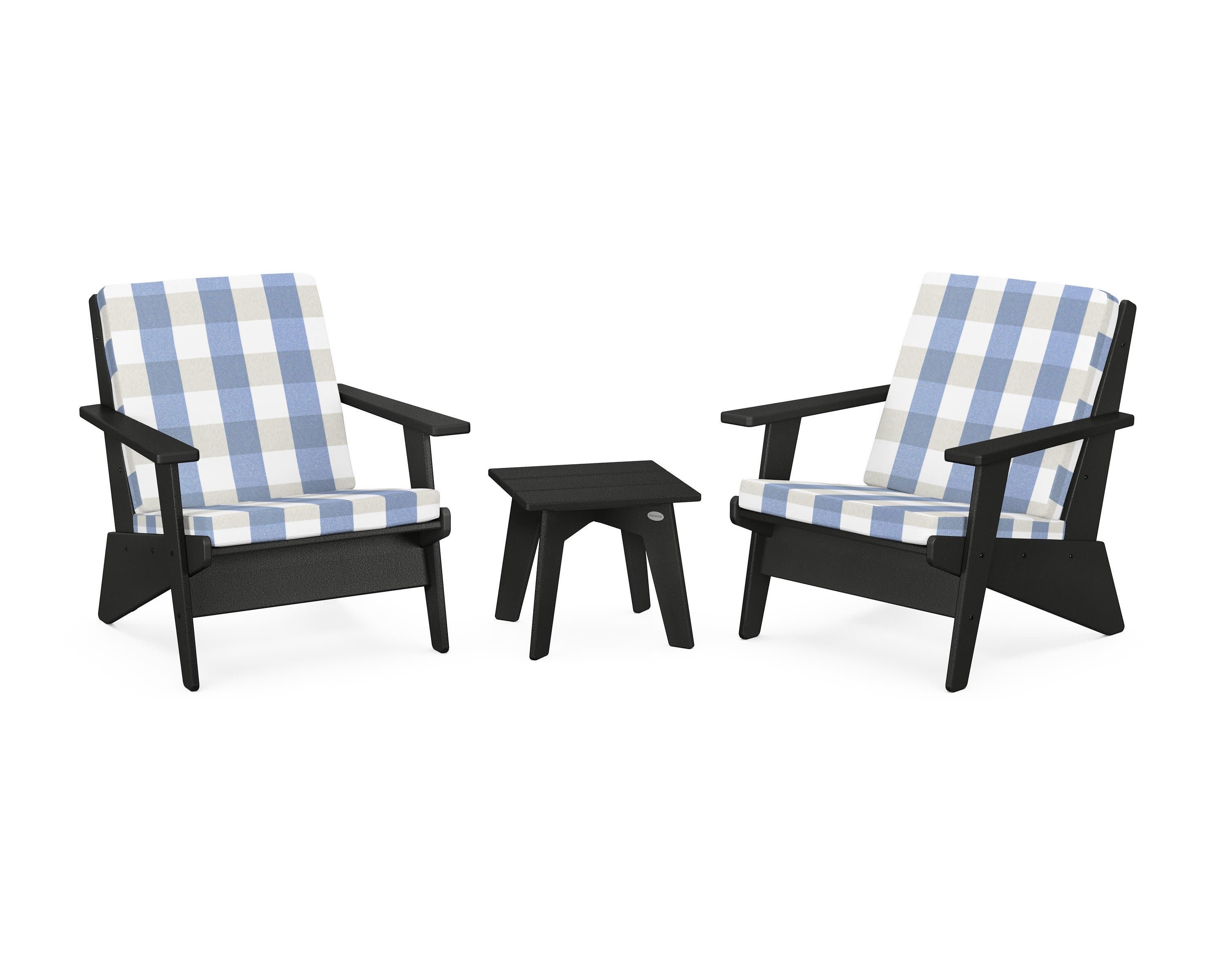Riviera Modern Lounge 3-Piece Set - Image 11