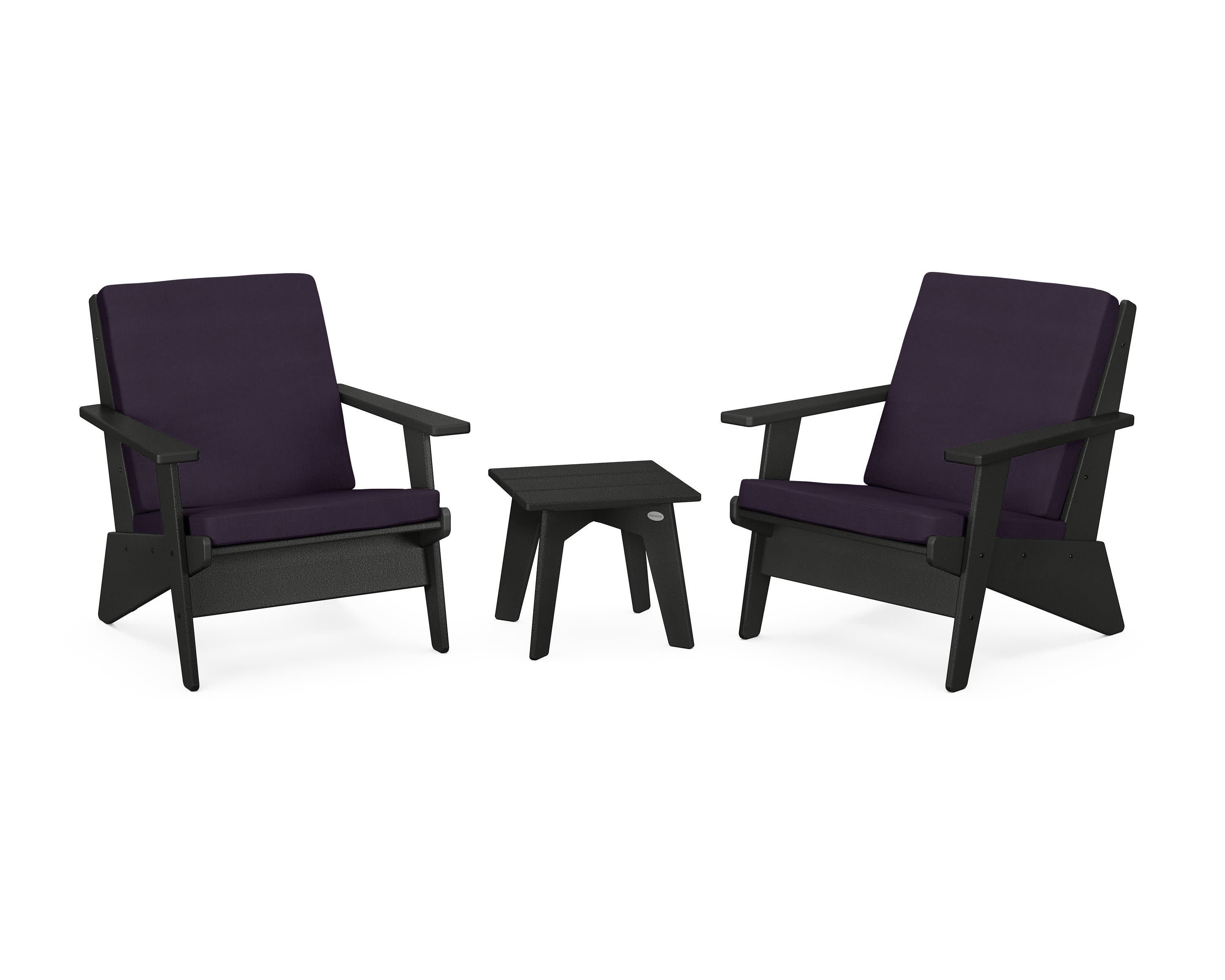 Riviera Modern Lounge 3-Piece Set - Image 117