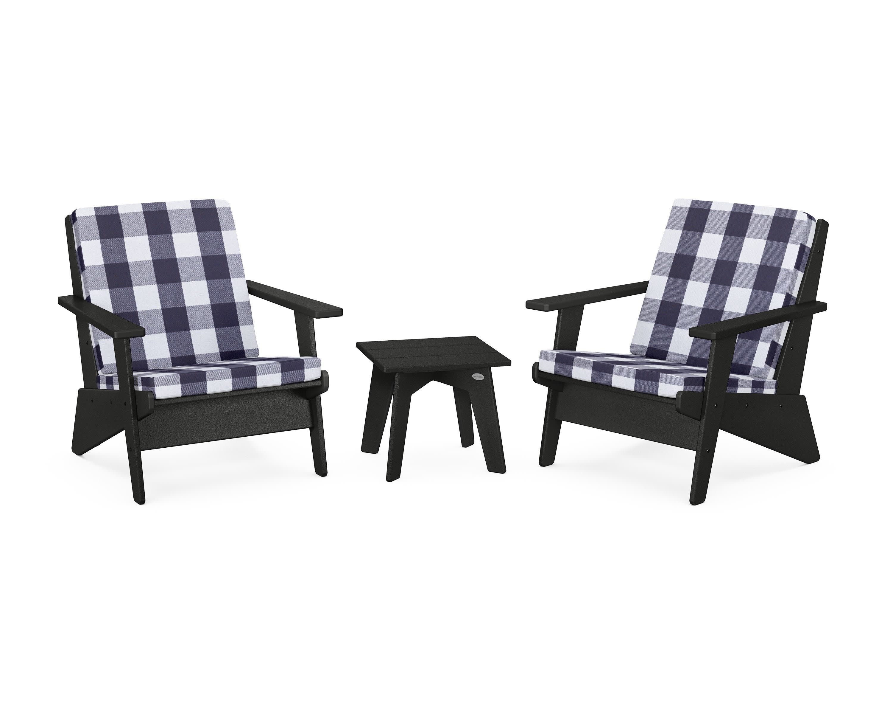 Riviera Modern Lounge 3-Piece Set - Image 150