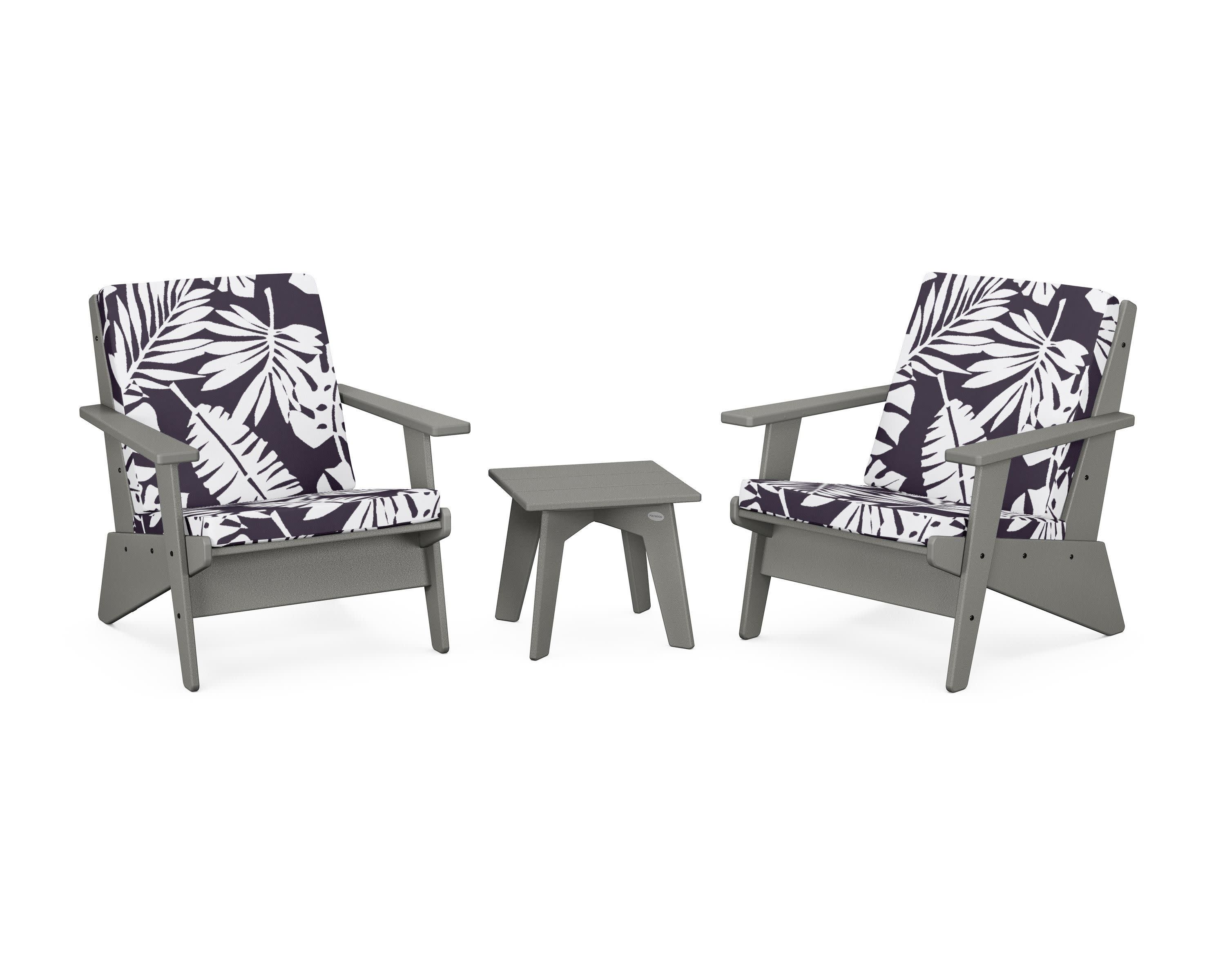 Riviera Modern Lounge 3-Piece Set - Image 153