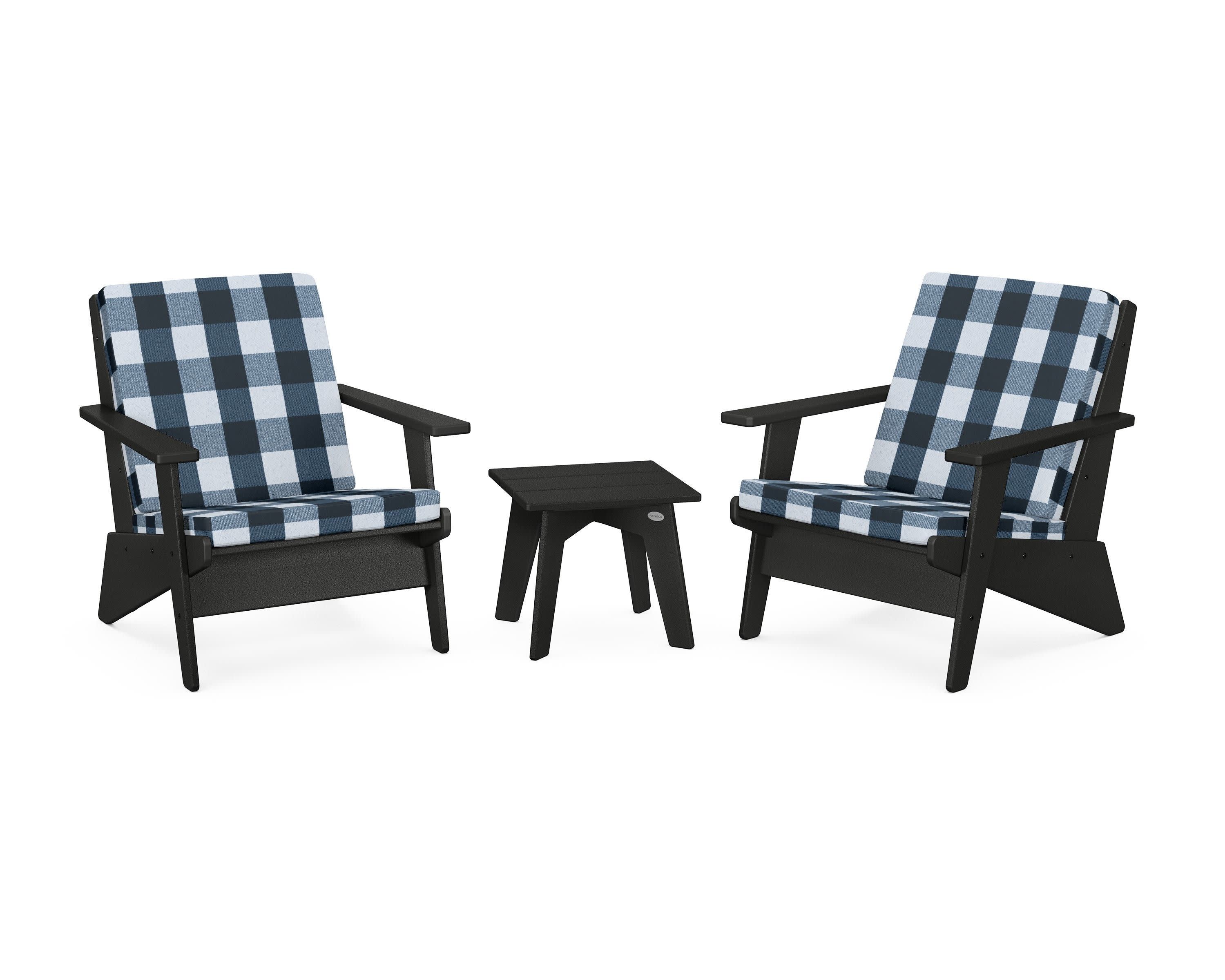 Riviera Modern Lounge 3-Piece Set - Image 157