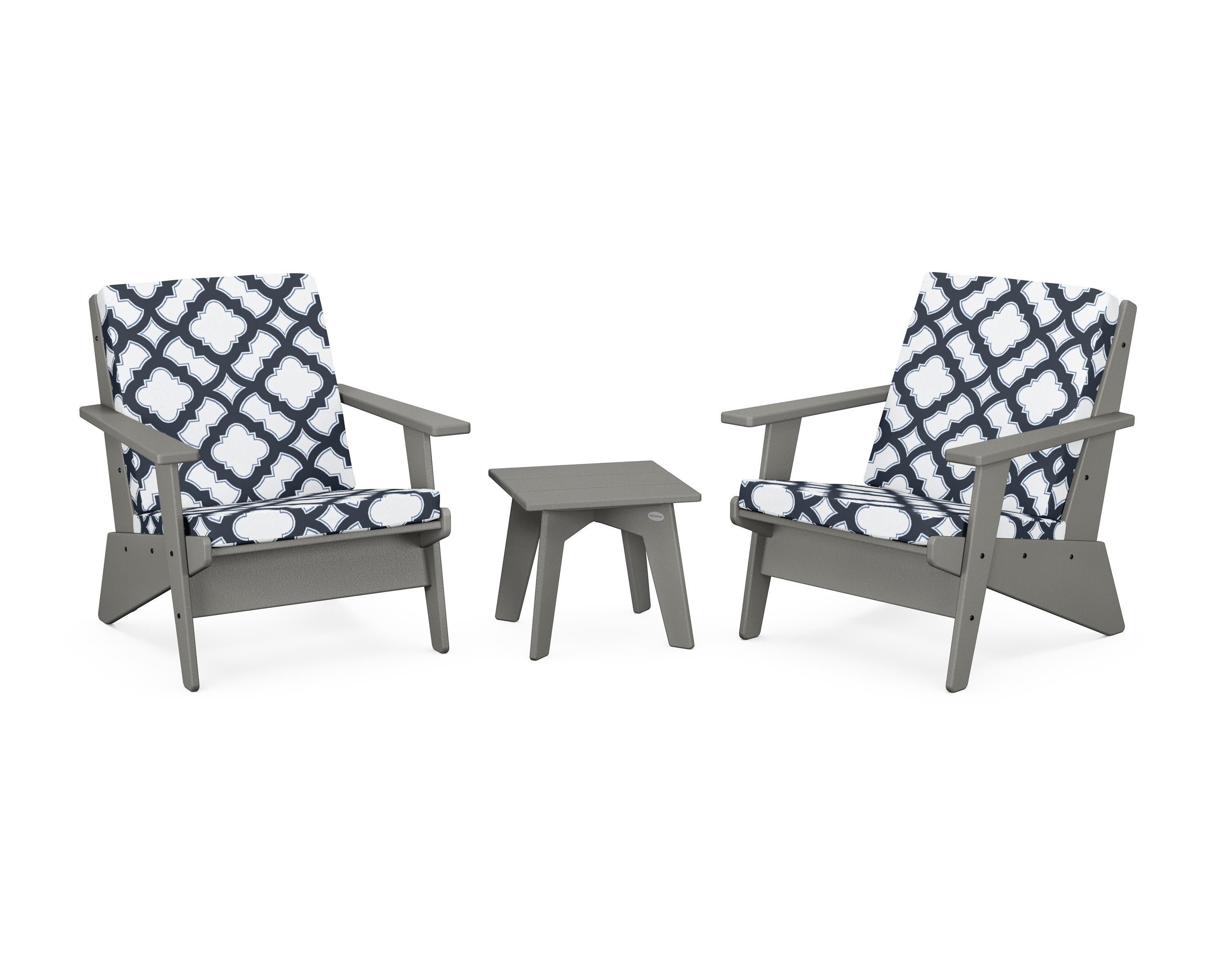 Riviera Modern Lounge 3-Piece Set - Image 172