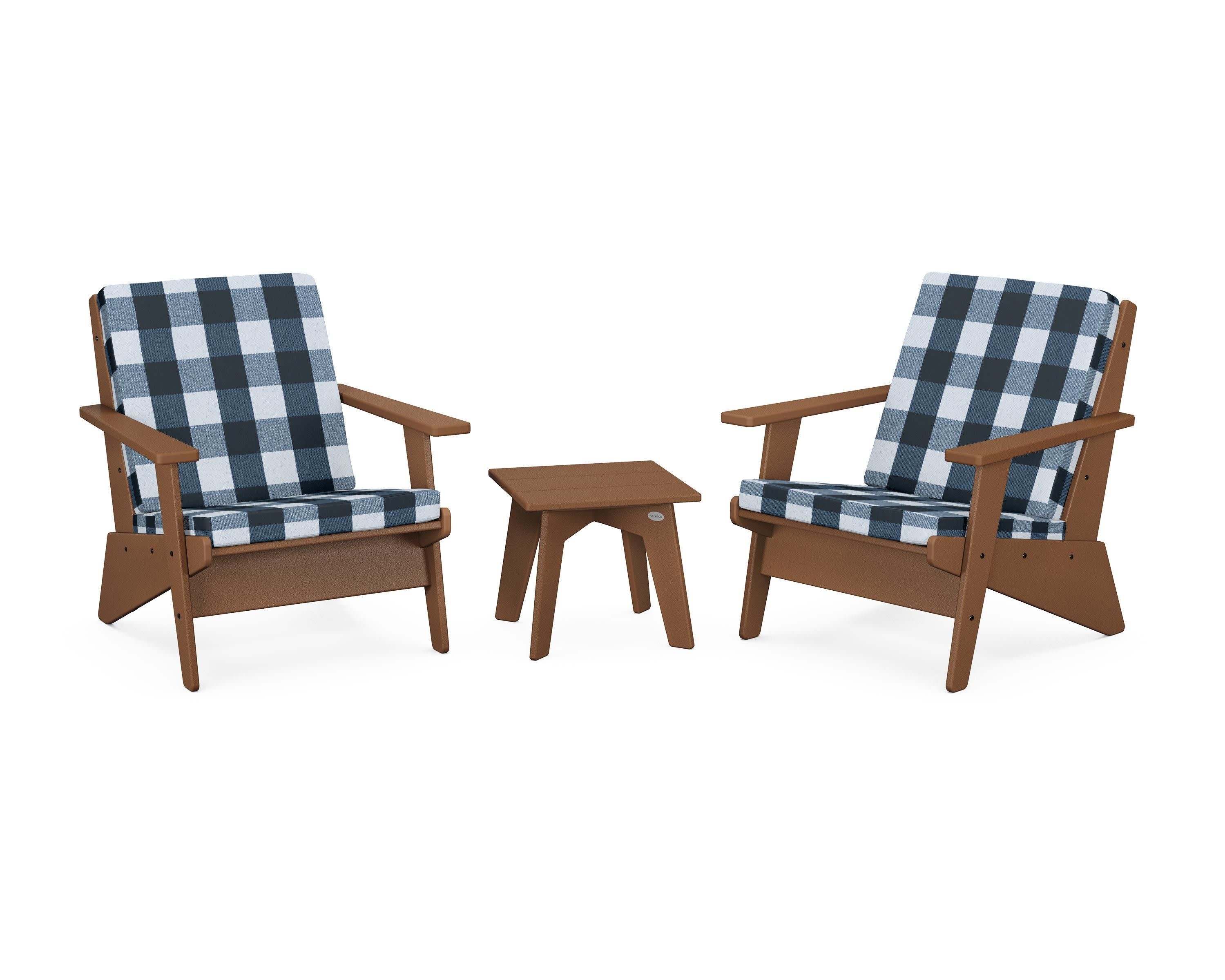 Riviera Modern Lounge 3-Piece Set - Image 179