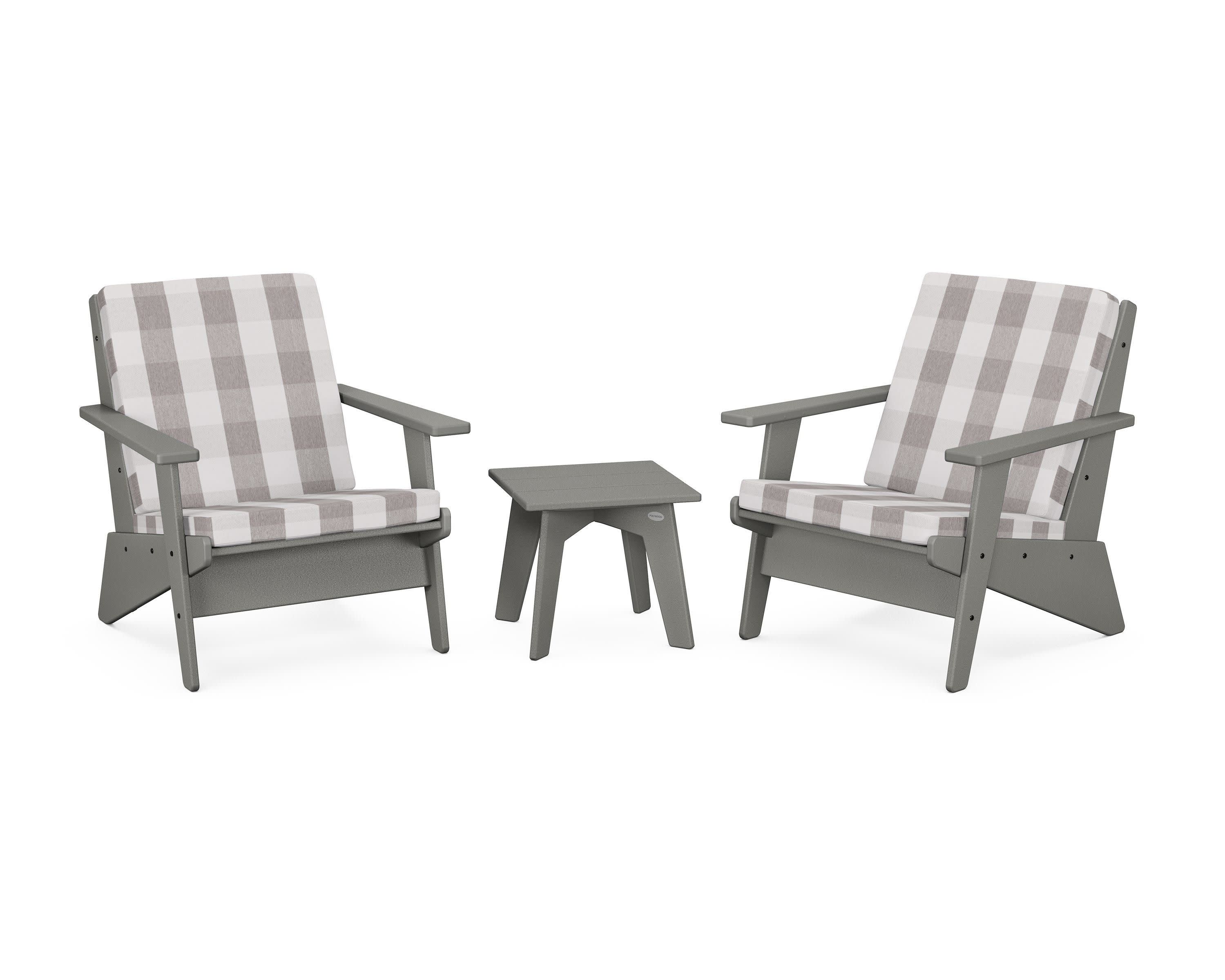 Riviera Modern Lounge 3-Piece Set - Image 18